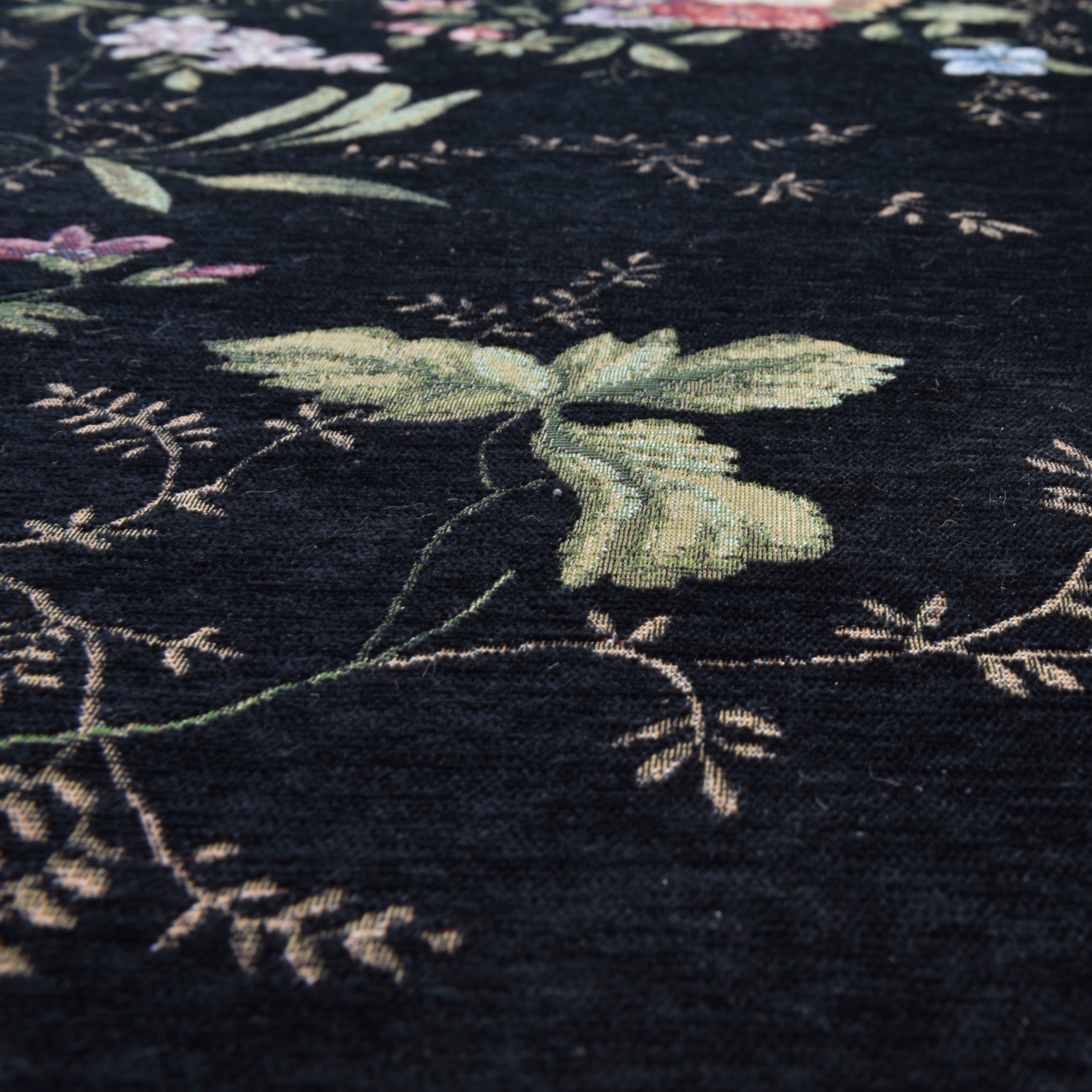 THEKO Teppich »Flomi Sagrini«, rechteckig, 4 mm Höhe, Flachgewebe, Pastell-Farben, Blumen Design