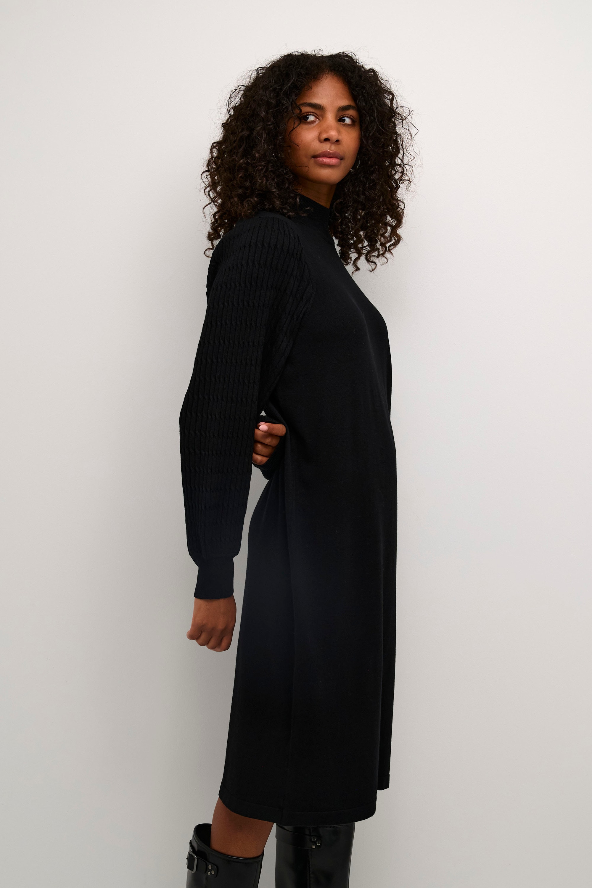 KAFFE Midikleid »Kleid KAnanna«