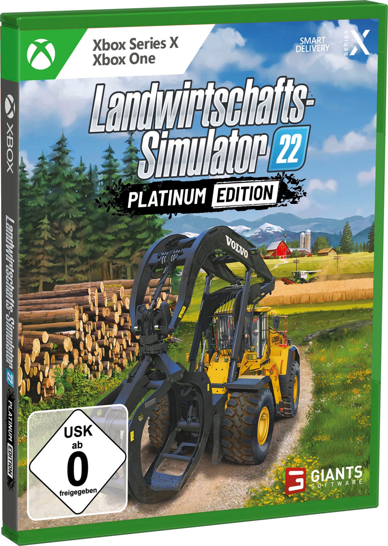 Astragon Spielesoftware »Landwirtschafts-Simulator 22: Platinum-Edition«, Xbox One-Xbox Series X
