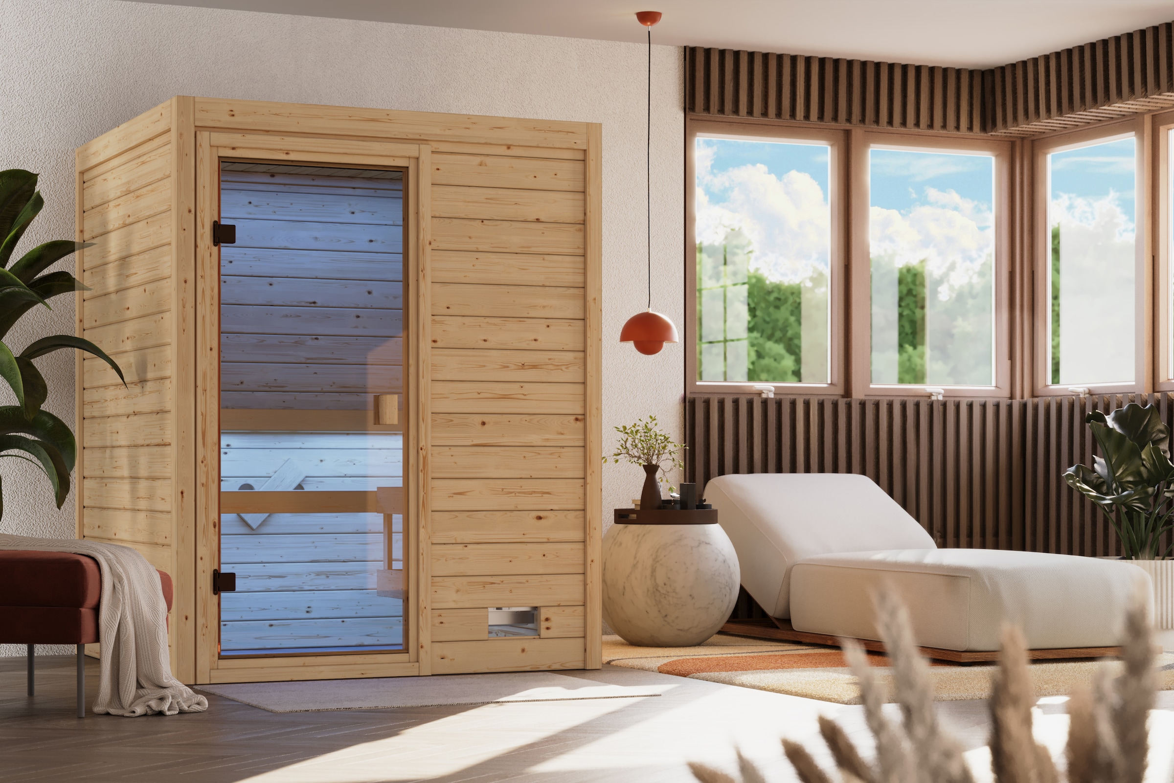 welltime Sauna »Backas« Spar-Set,  verschiedene Varianten