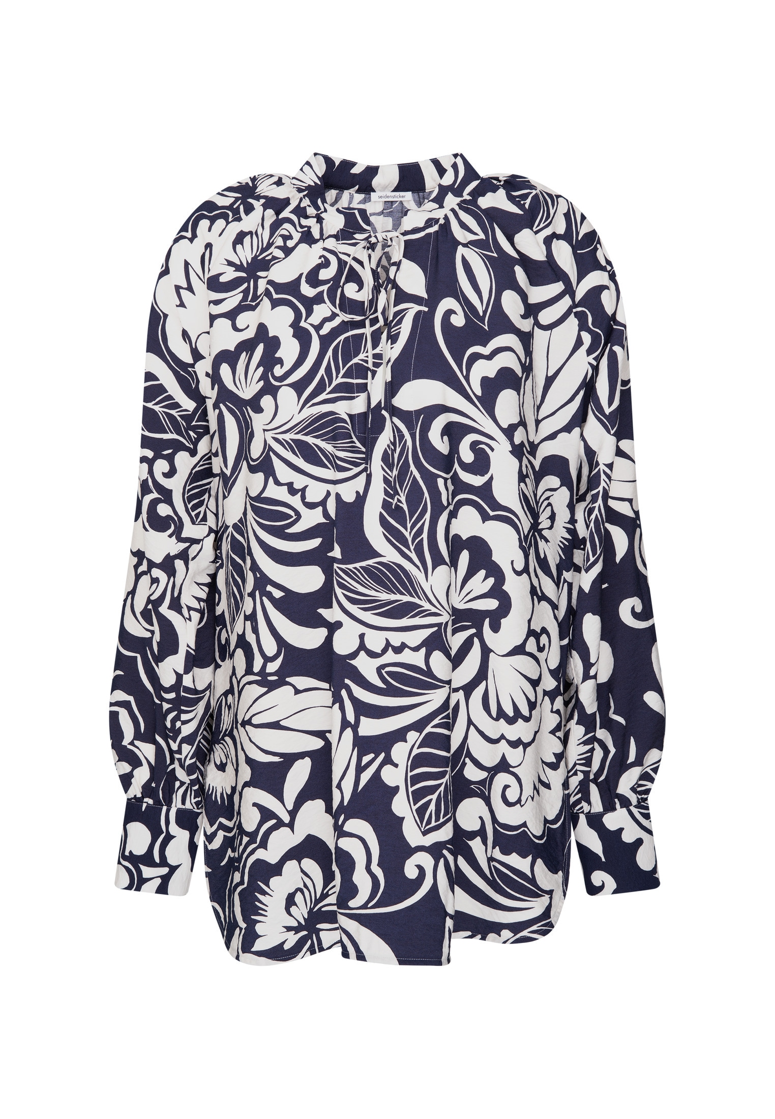 seidensticker Klassische Bluse, Tunika Druck