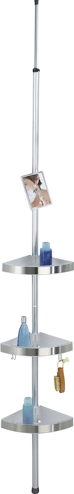 Duschablage »Premium«, 3 Ablagen, 1 Spiegel