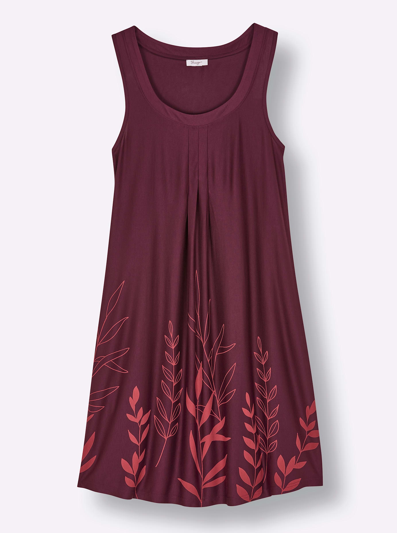 Sheego Jerseykleid »Jersey-Kleid« Ohne Taschen