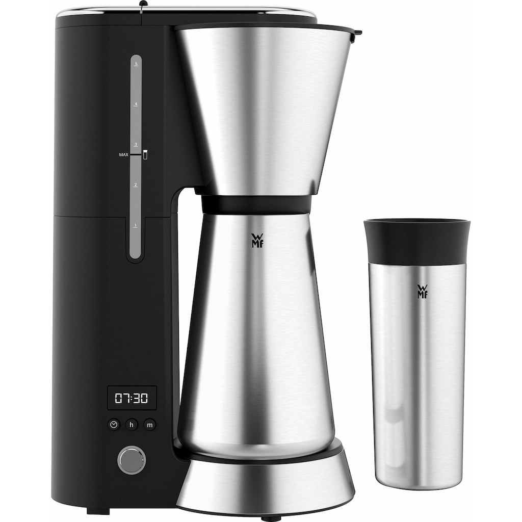 WMF Filterkaffeemaschine »KÜCHENminis® Aroma Thermo to go«, 0,65 l Kaffeekanne, Papierfilter, 1x2