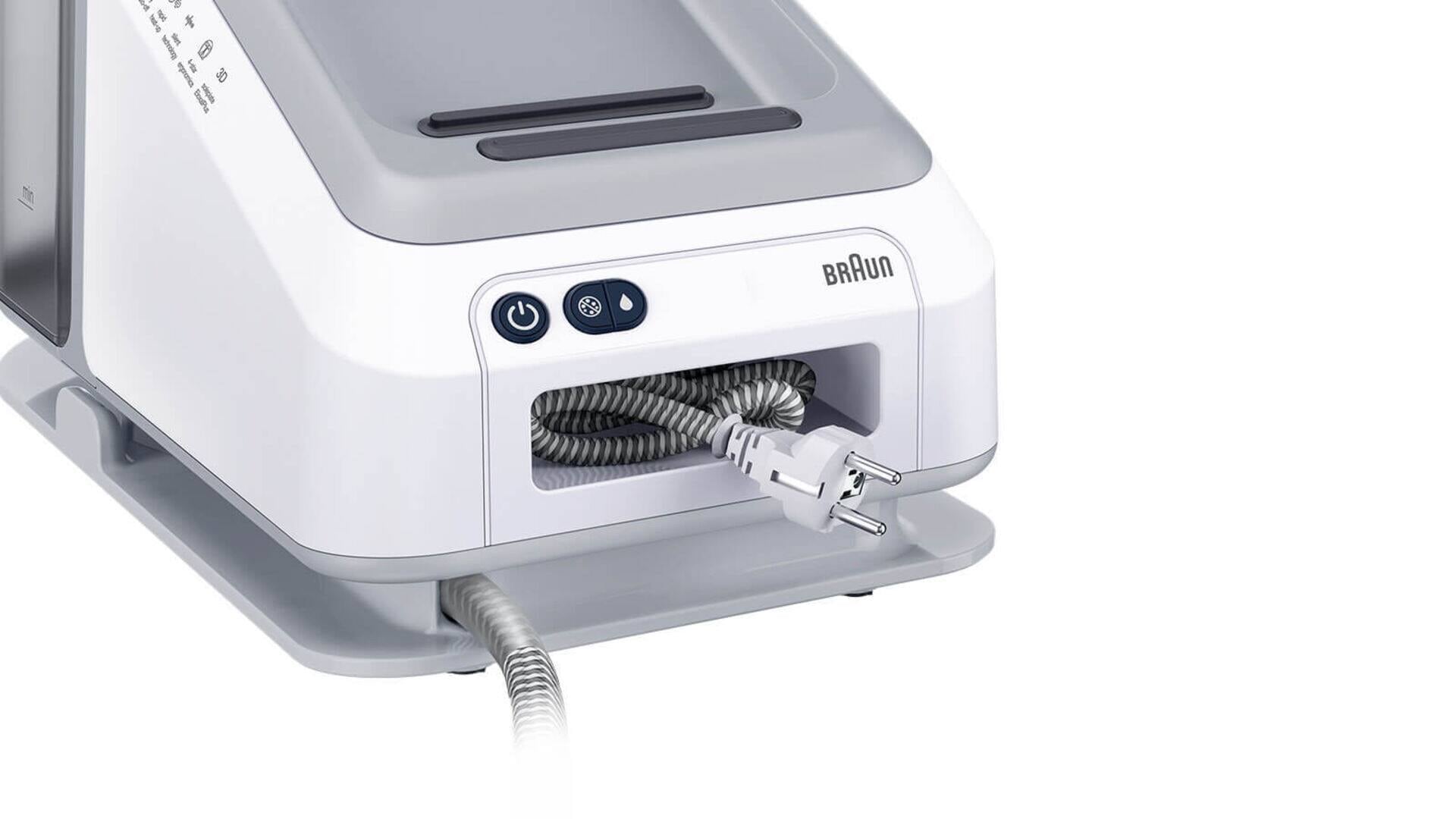 Braun Dampfbügelstation »CareStyle 7 IS 7262 GY - 7,5 bar, 510 g Dampfstoß, 2,0 l Wassertank«, 150 g Dampfmenge, EloxalPlus Bügelsohle, Ultimate FastClean Entkalkung