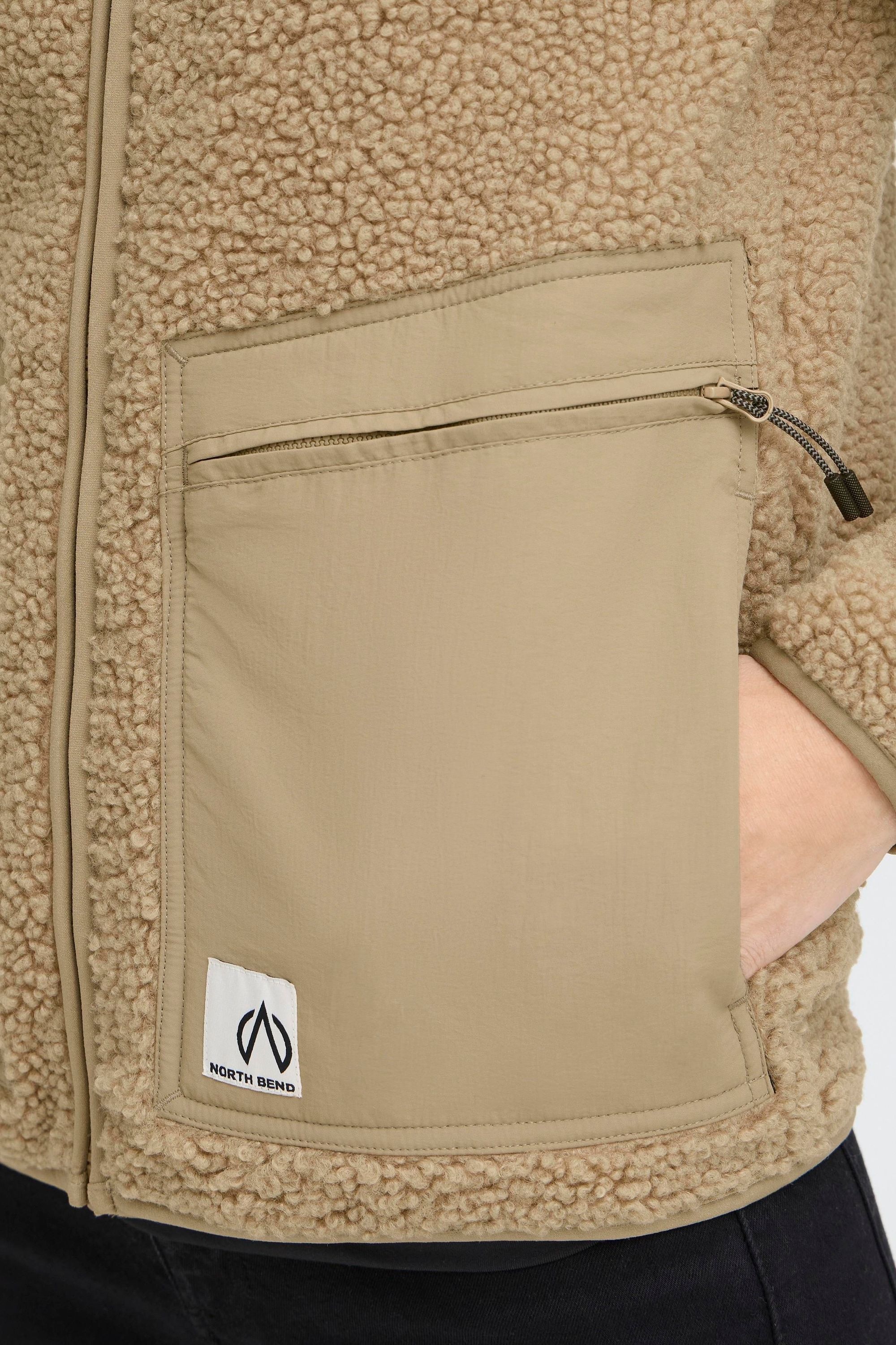 North Bend Plüschjacke »Plüschjacke NBGalonne W Teddy Jacket«