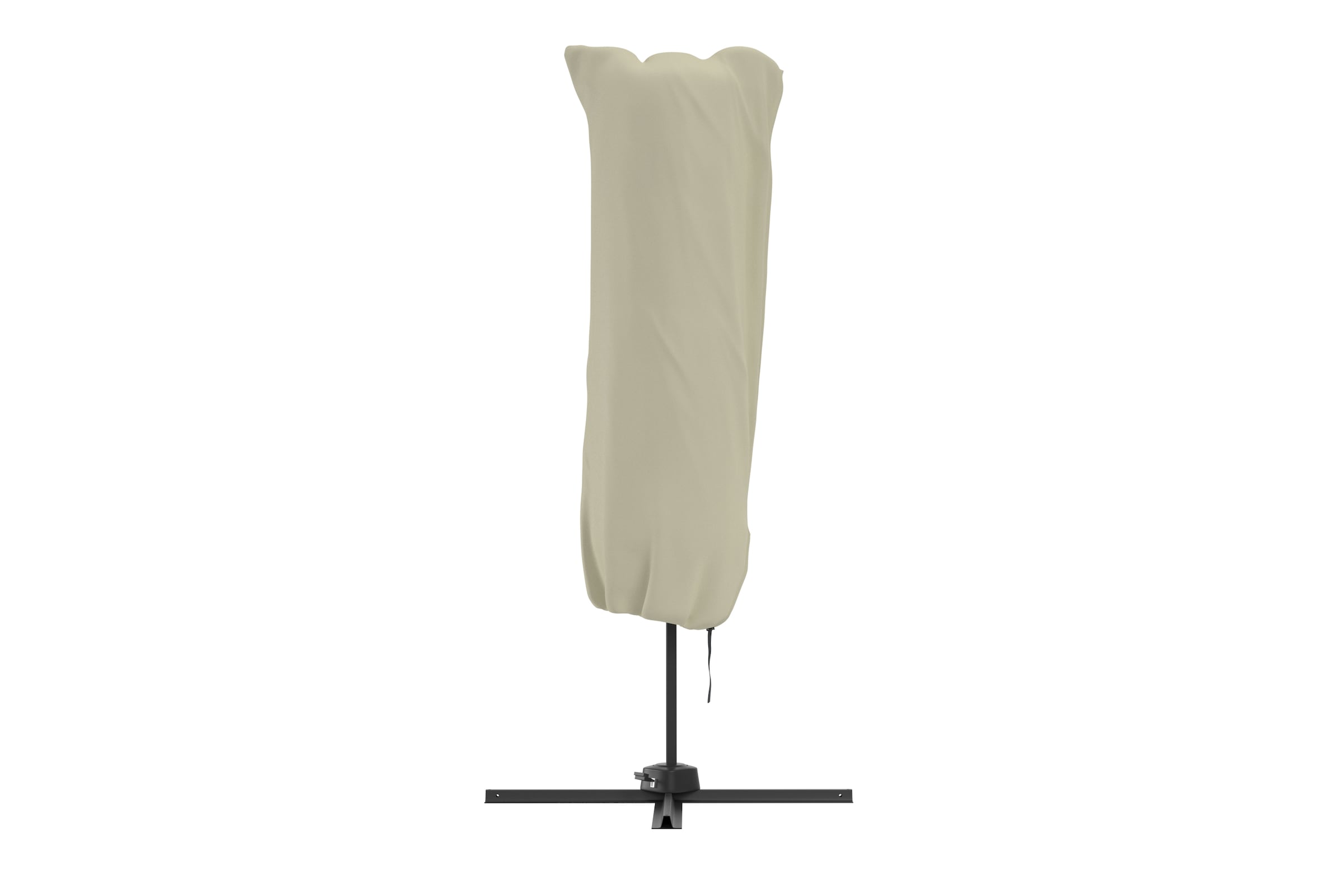 KONIFERA Ampelschirm »»Elba« Twin in anthrazit oder creme erhältlich«, BxLxH: 455x263x237 cm, um 360° drehbar