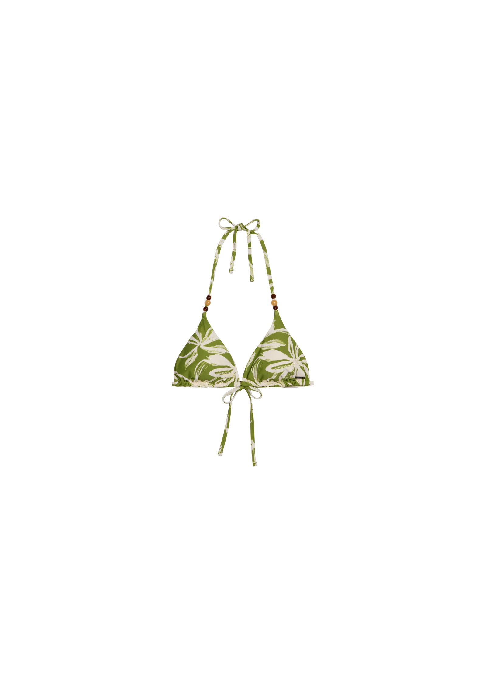 Marc O'Polo Bandeau-Bikini-Top »Shiny Abstract Flower AOP«