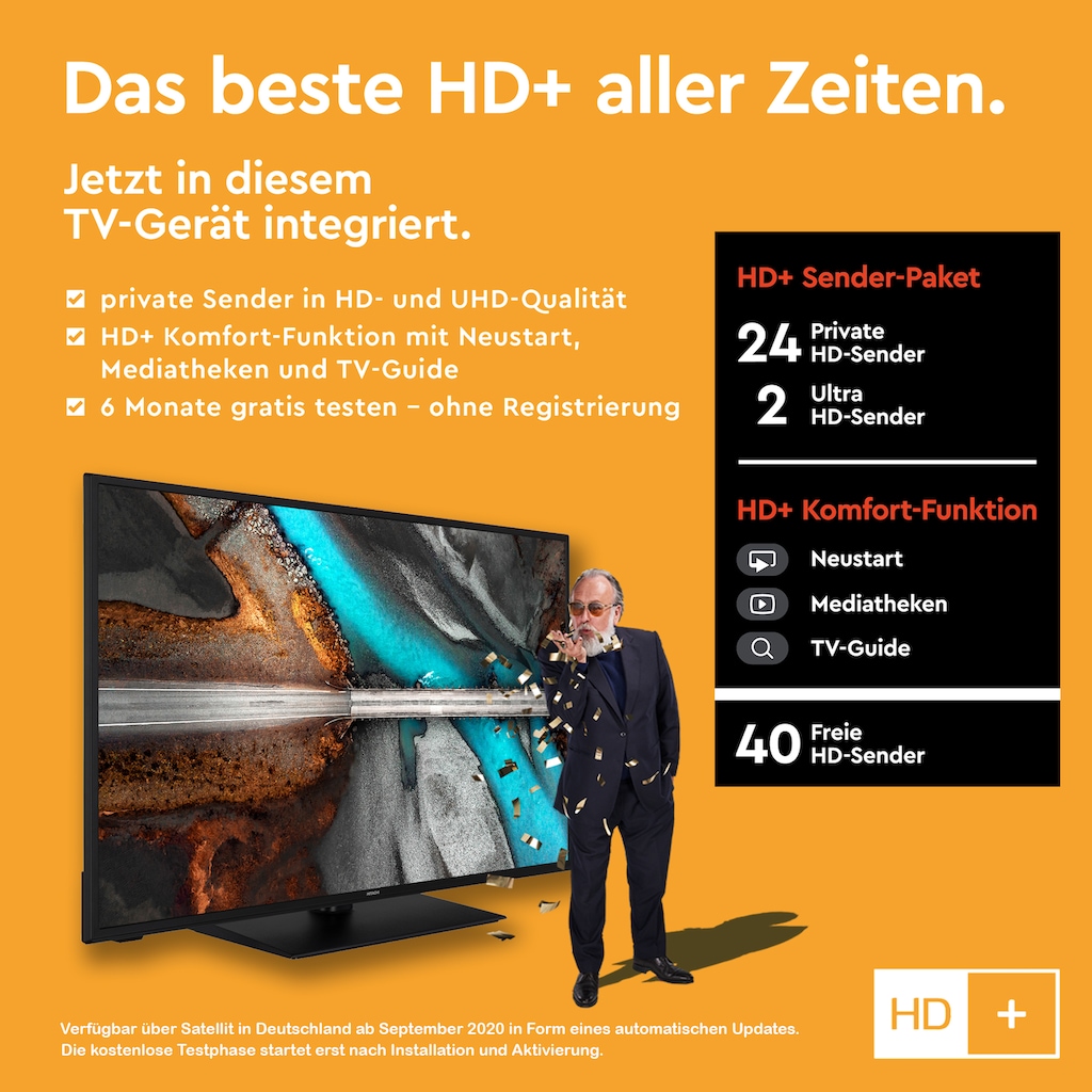 Hitachi LED-Fernseher »U58K5300«, 146 cm/58 Zoll, 4K Ultra HD, Smart-TV