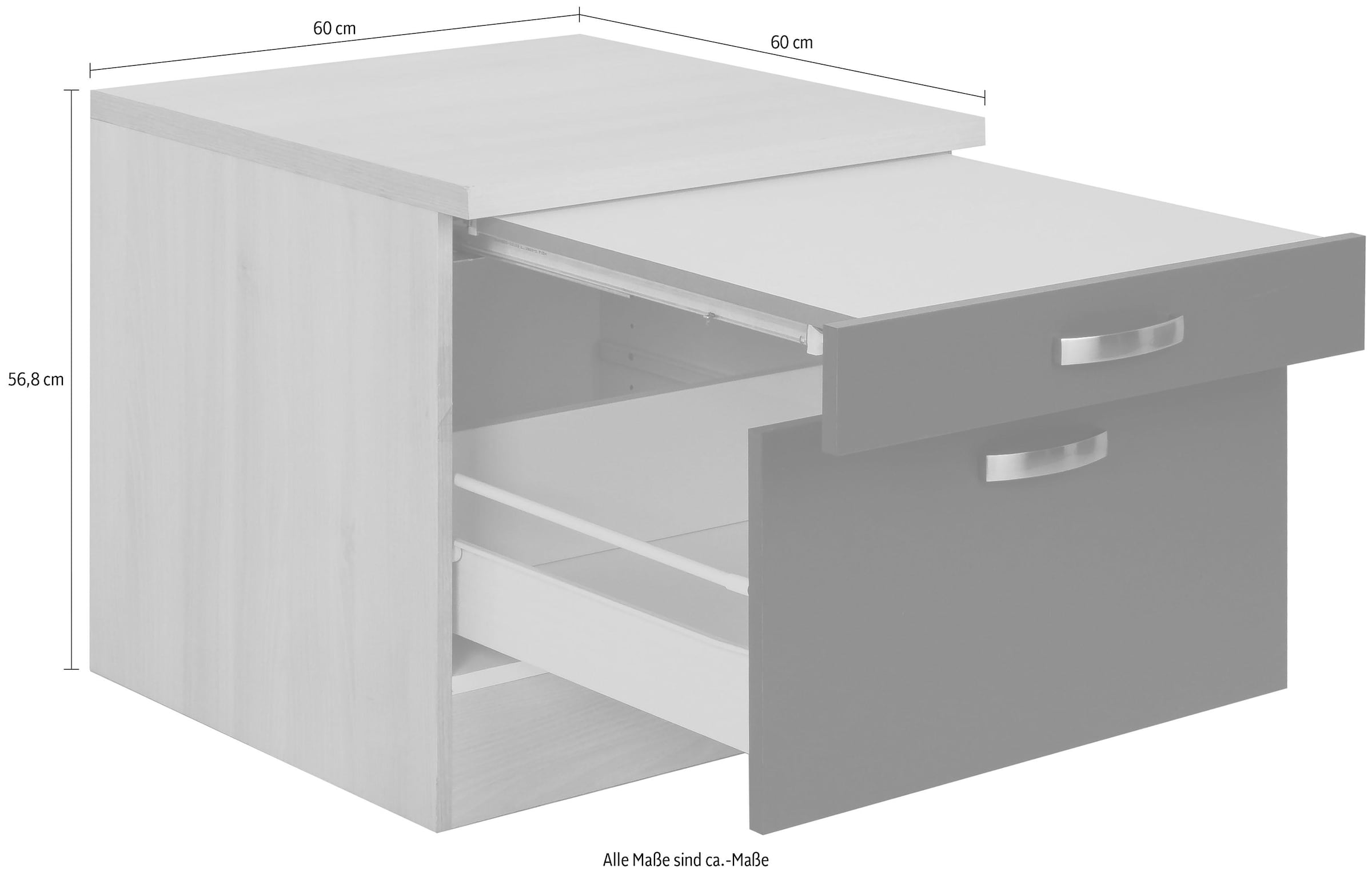 OPTIFIT Unterschrank »Elm«, für Waschmaschine oder kaufen Breite cm bei OTTO 60 Trockner