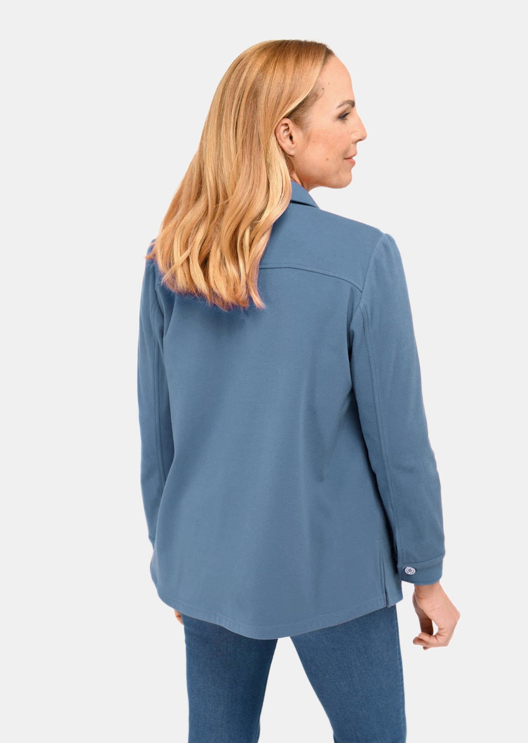 GOLDNER Jackenblazer »Hemdjacke moderne Hemdjacke in trageangenehmer Qualität«