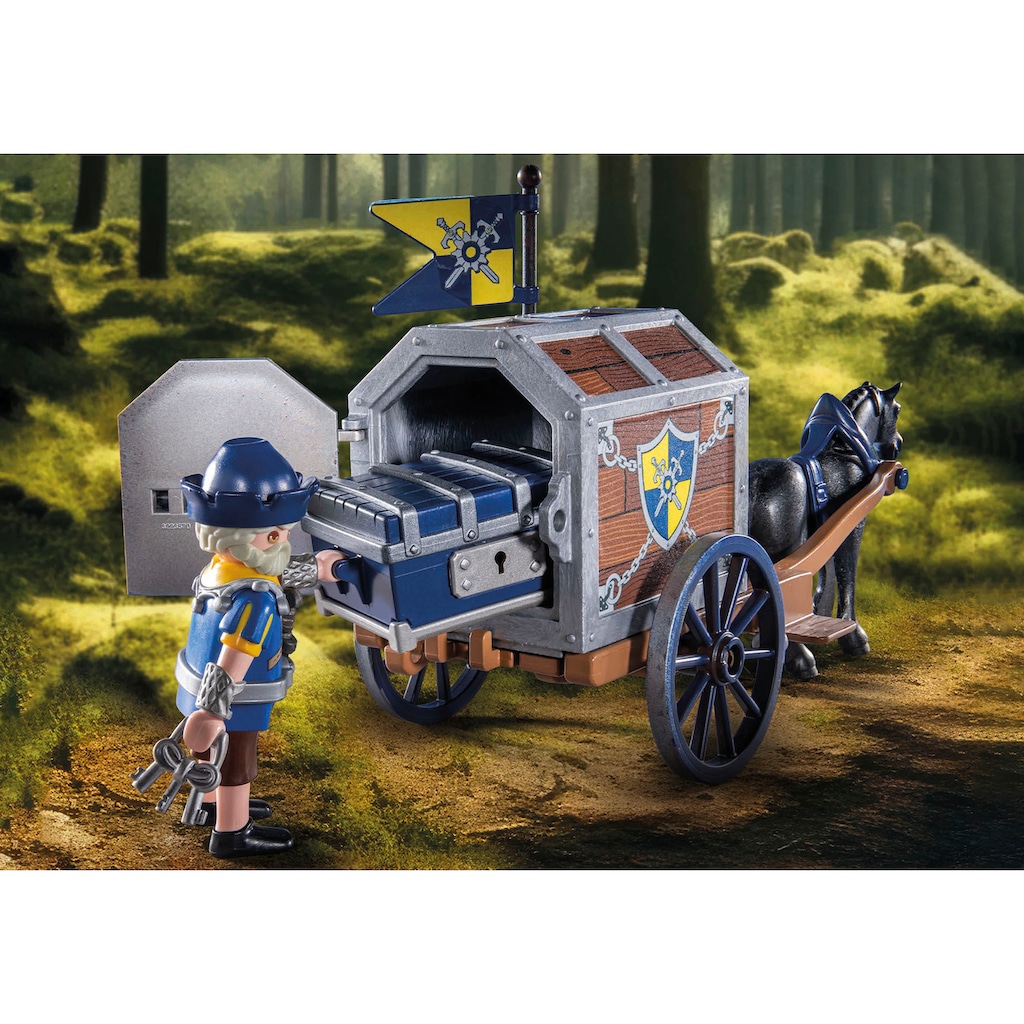 Playmobil® Konstruktions-Spielset »Überfall auf Transportwagen (71484), Novelmore«, (97 St.), Made in Europe