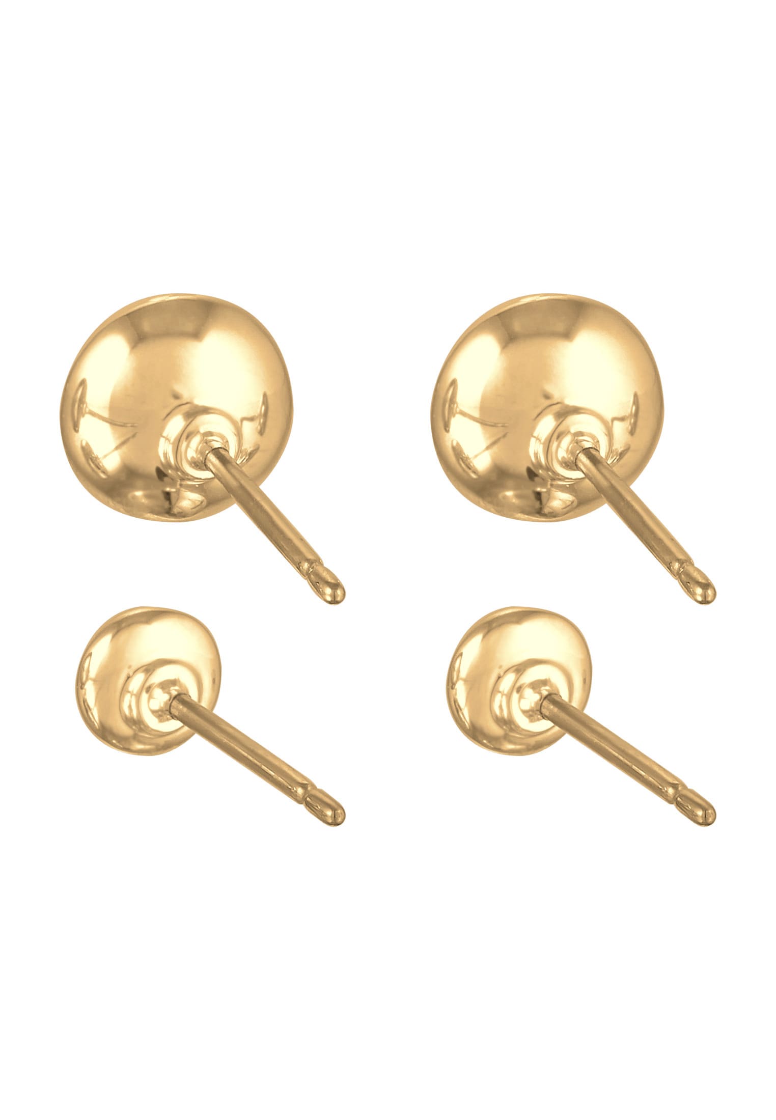Elli Ohrstecker-Set »Ohrringe 2er-Set Ohrstecker Kristalle Plättchen Farbe Silber«