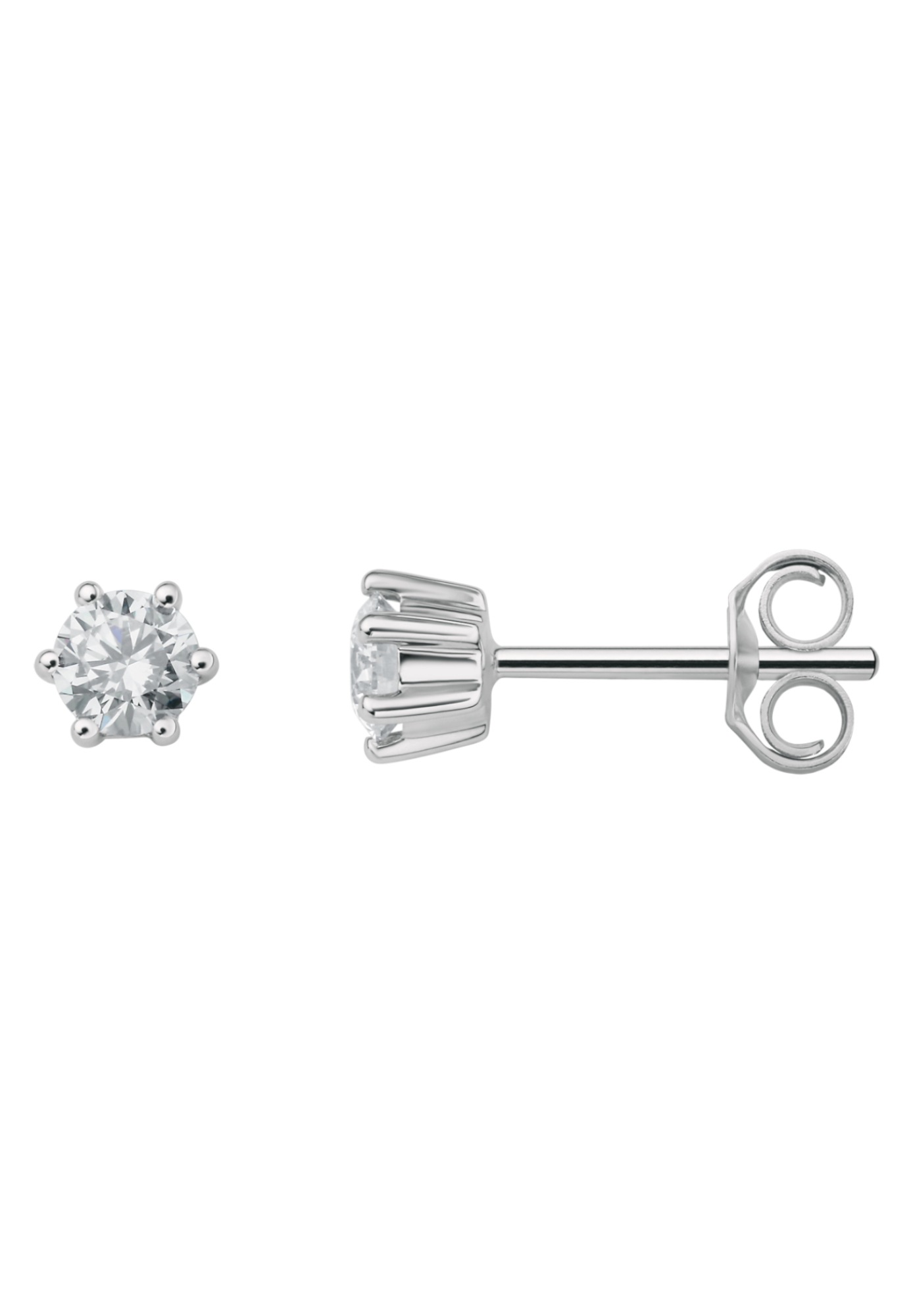 ONE ELEMENT Paar Ohrstecker »0.4 ct  Diamant Brillant Ohrringe   Ohrstecker aus 585 Weißgold«