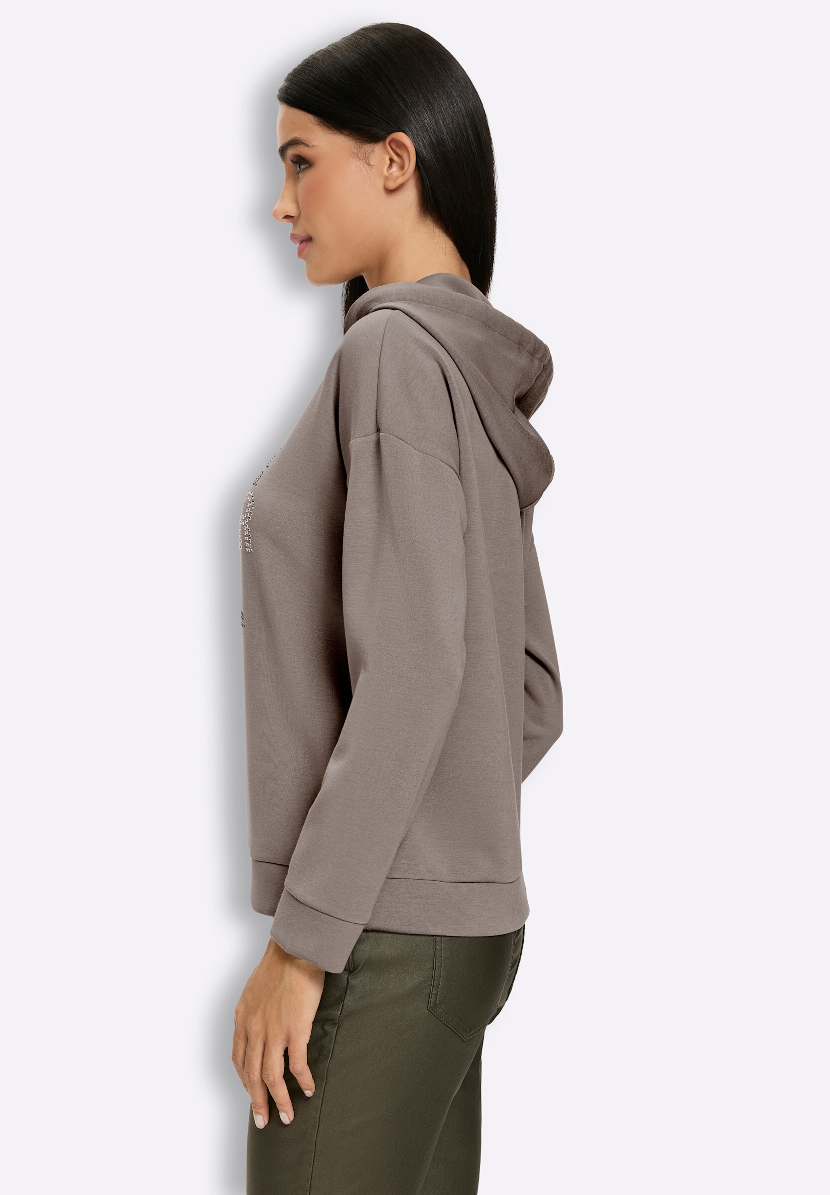 heine Hoodie »Sweatshirt Sweatshirt mit Lettering«
