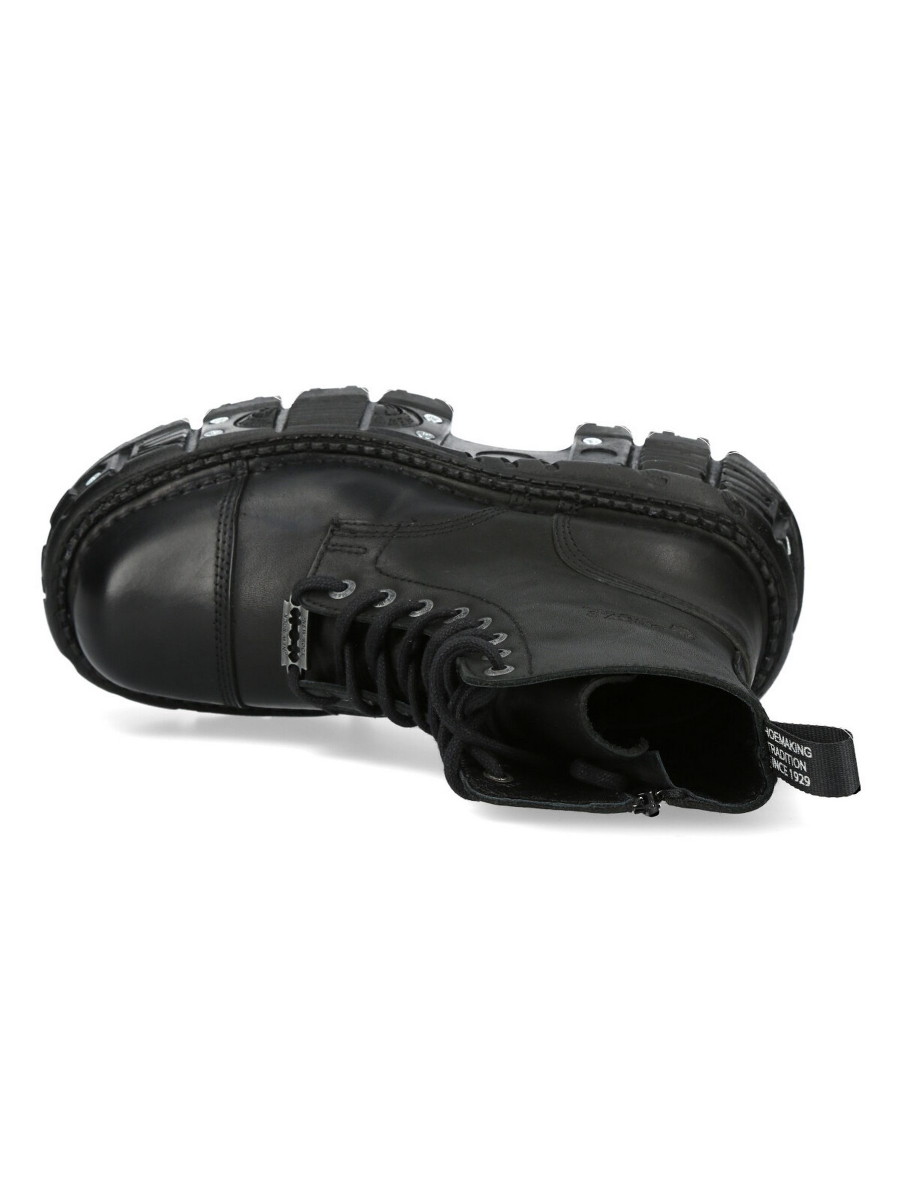 NEW ROCK Plateaustiefelette »Plateau Ankle Boots M-TANK083-C1«  Handgefertigt, Made in Spain