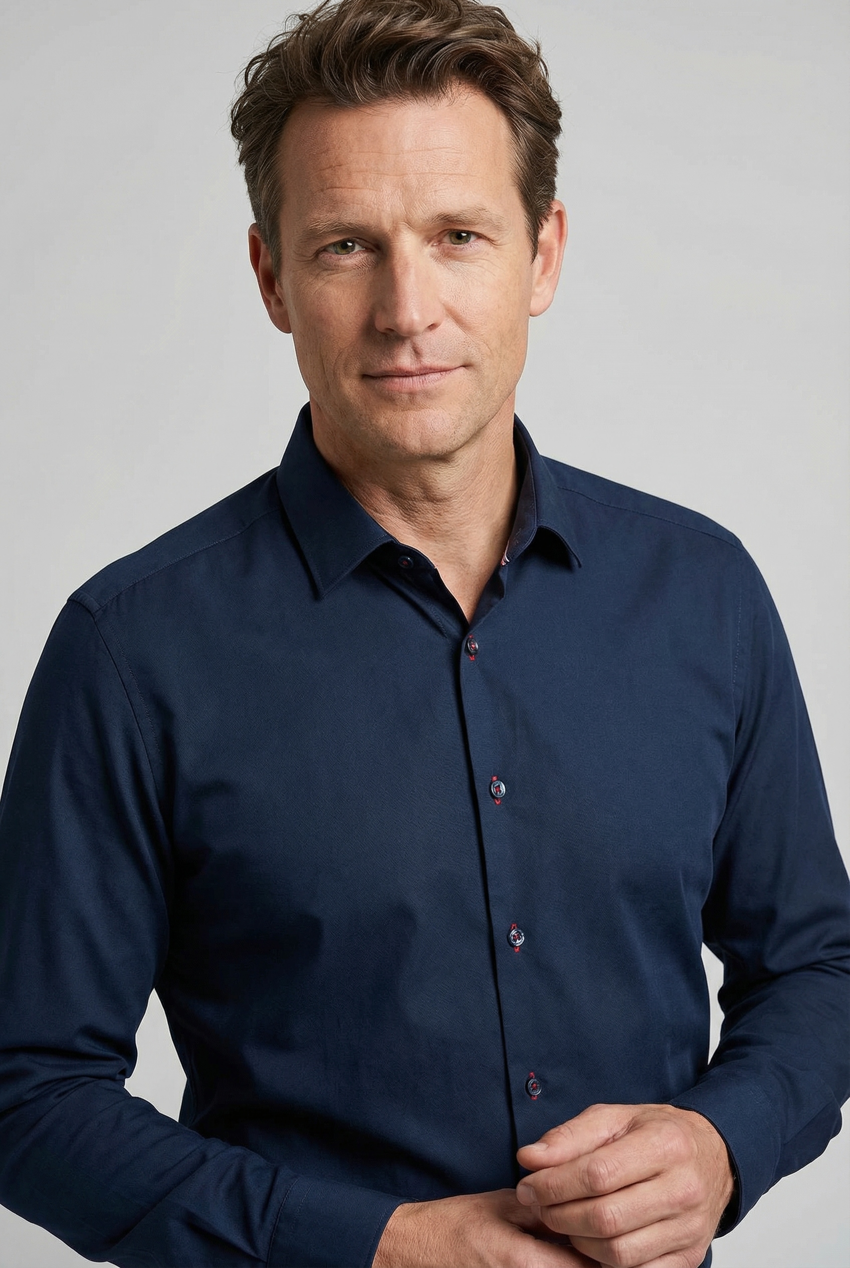 OLYMP Langarmhemd »Level Five« Businesshemd, body fit, Kentkragen