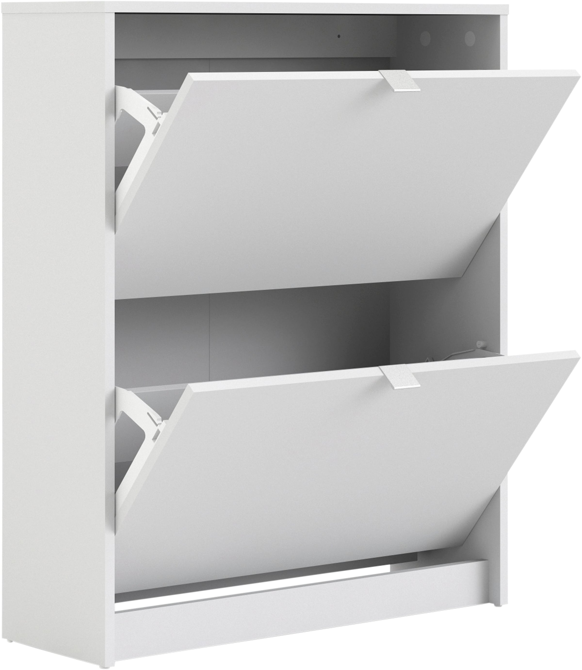 INOSIGN Schuhschrank »Shoes Schuhaufbewahrung, Schuhkommode, Schuhregal,« mit zwei Klappen, 2 Böden, Höhe 85 cm, ca. 12 Paar Schuhe