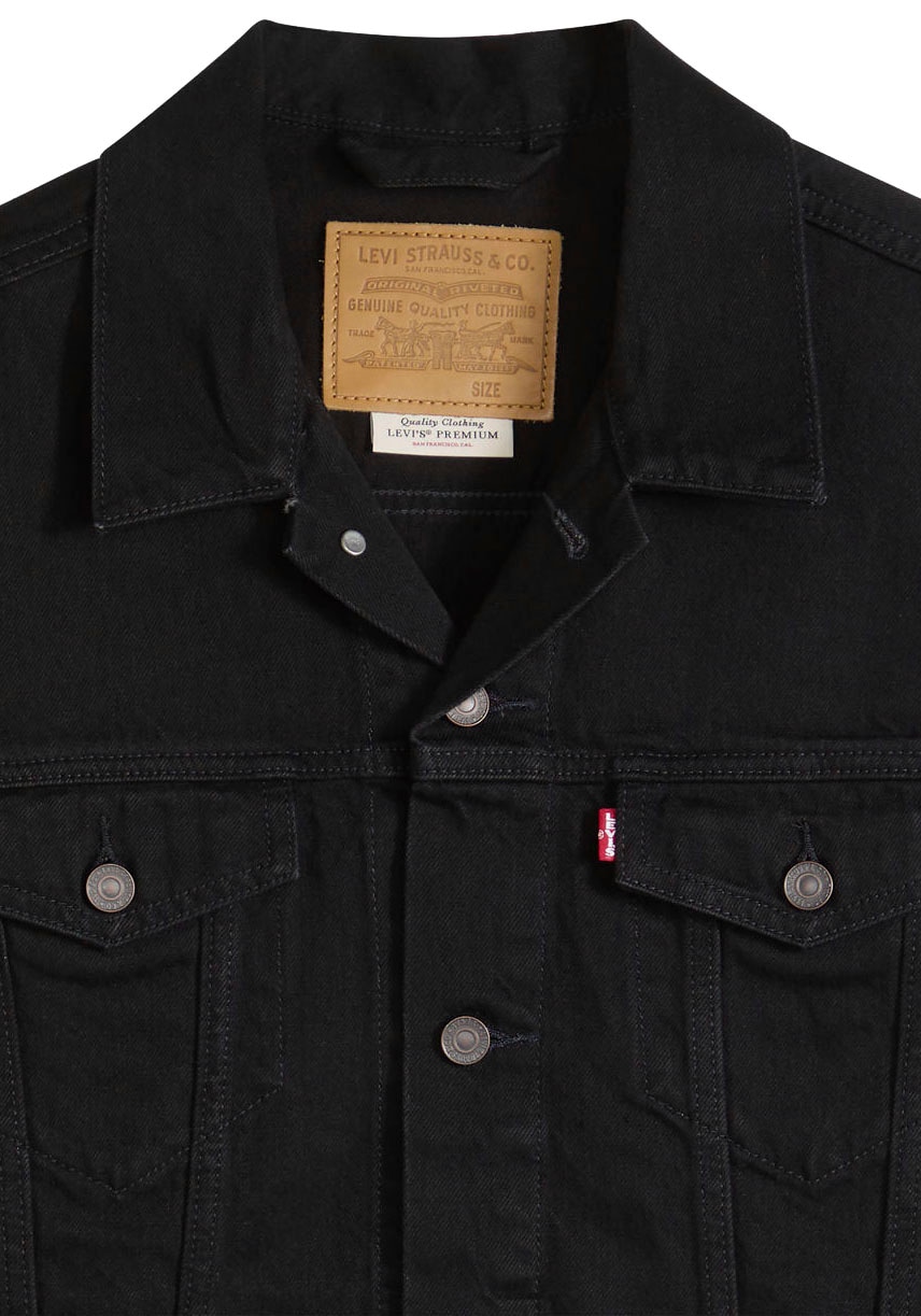 Levi's® Jeansjacke »VINTAGE FIT TRUCKER JKT« ohne Kapuze mit Knopfleiste