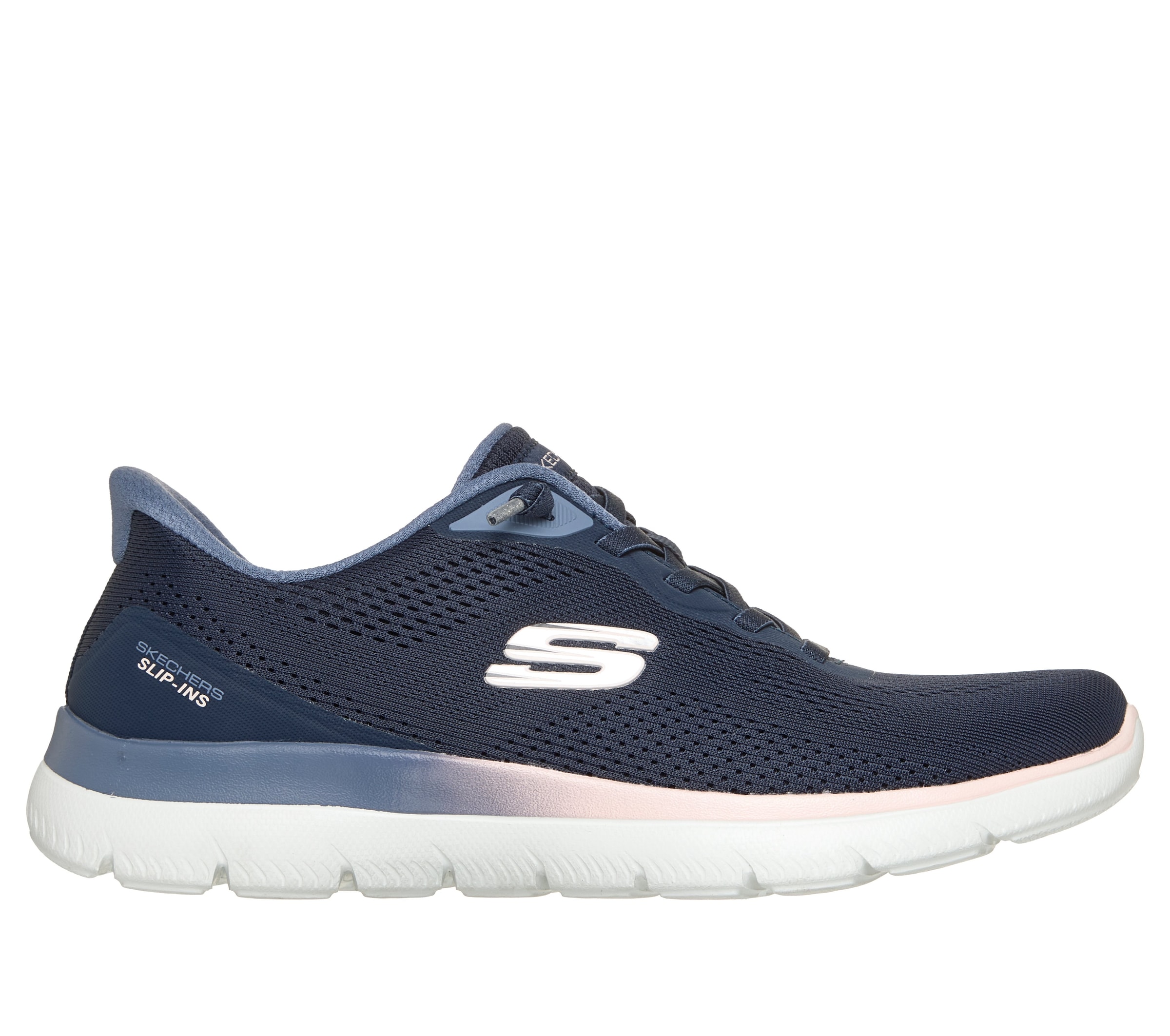 Skechers Slip-On Sneaker »SUMMITS«  Schlupfschuh, Halbschuh, Freizeitschuh, mit Slip Ins