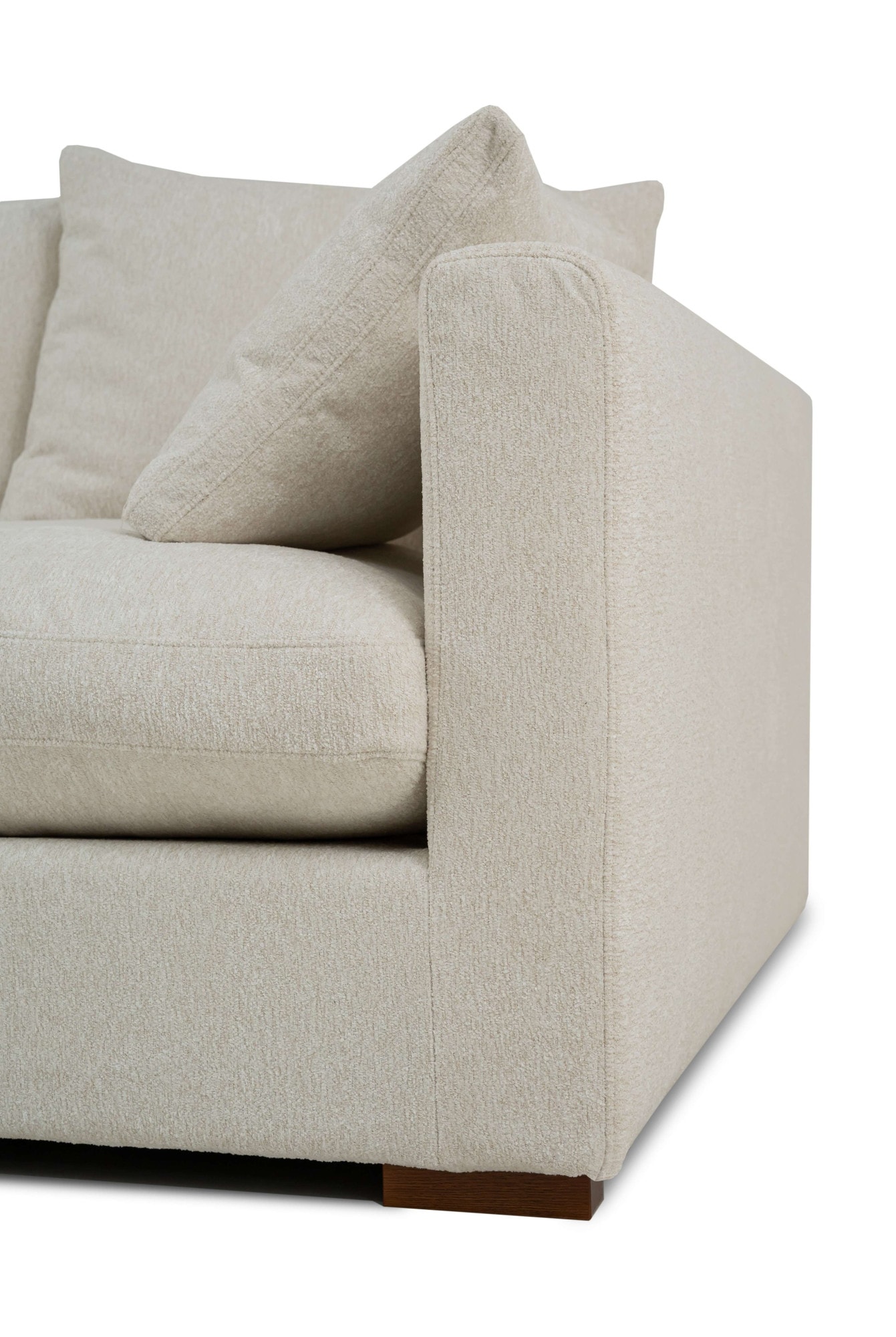 Home affaire Ecksofa »Coray«, Breite 266 cm, extra weich und kuschelig, mit Federn und Daunen