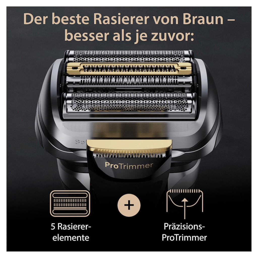 Braun Elektrorasierer »Series 9 Pro+ 9565cc«, Reinigungsstation