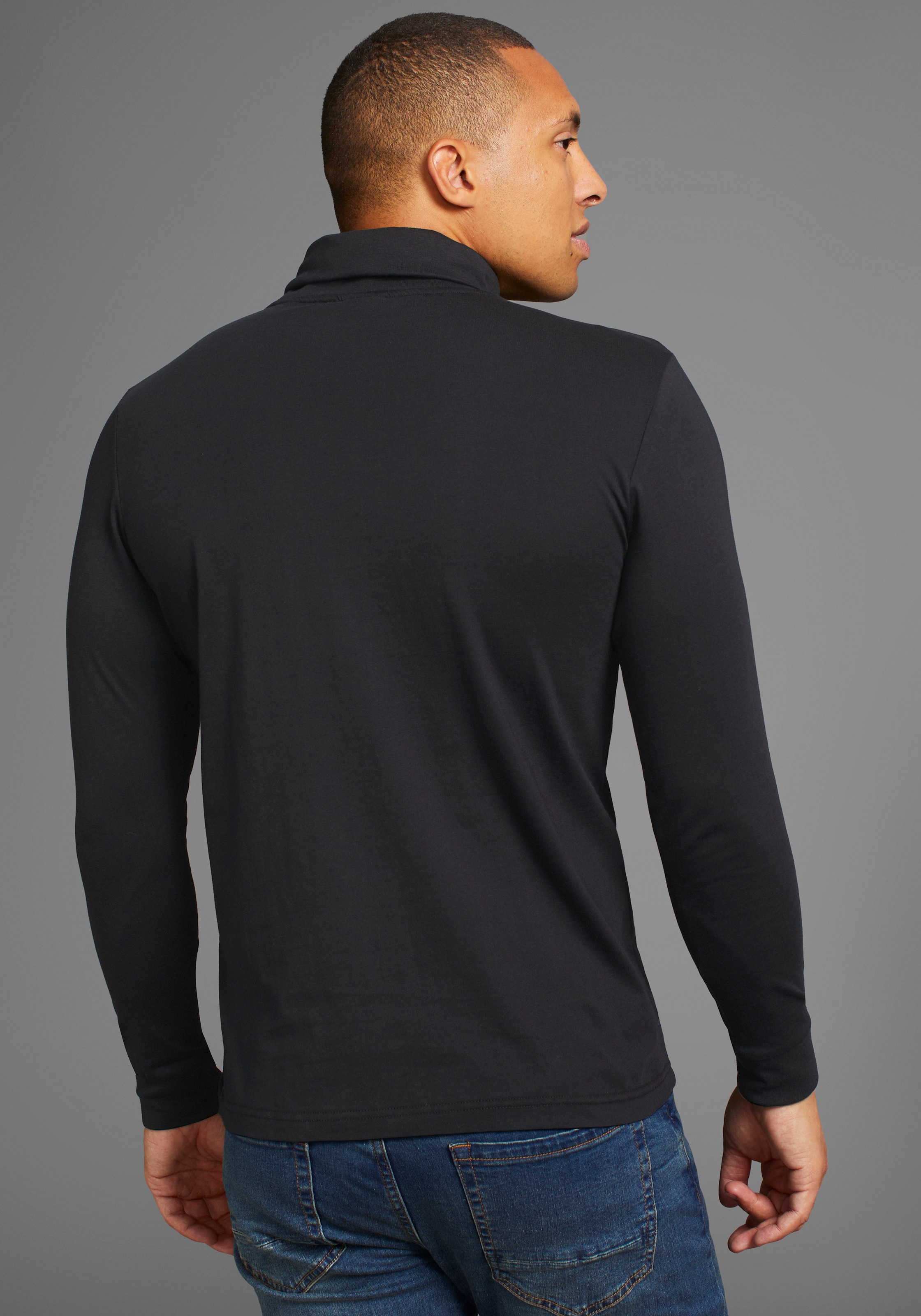 Bruno Banani Rollkragenshirt, auch zum Unterziehen