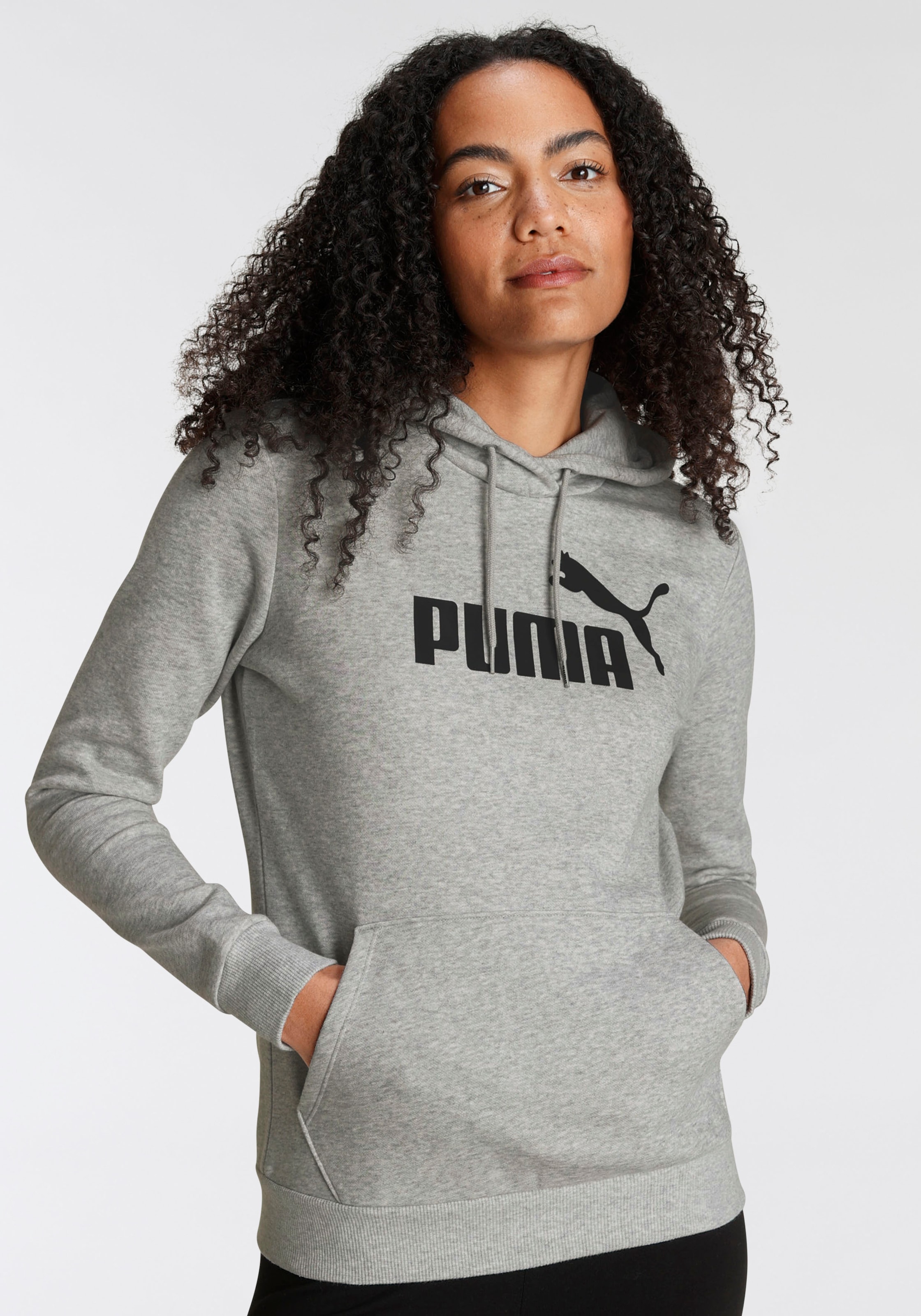 PUMA Kapuzensweatshirt »ESS LOGO HOODIE FL«