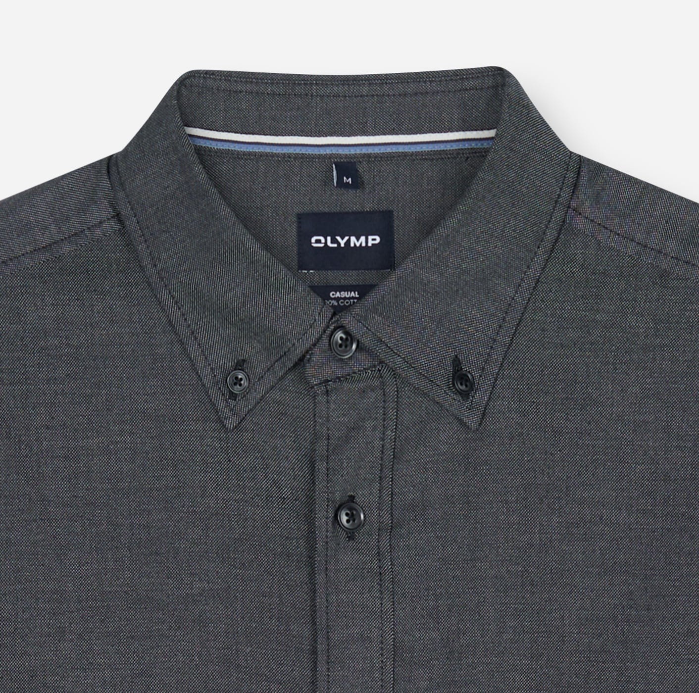OLYMP Langarmhemd »Casual« Button-down-Kragen, regular fit