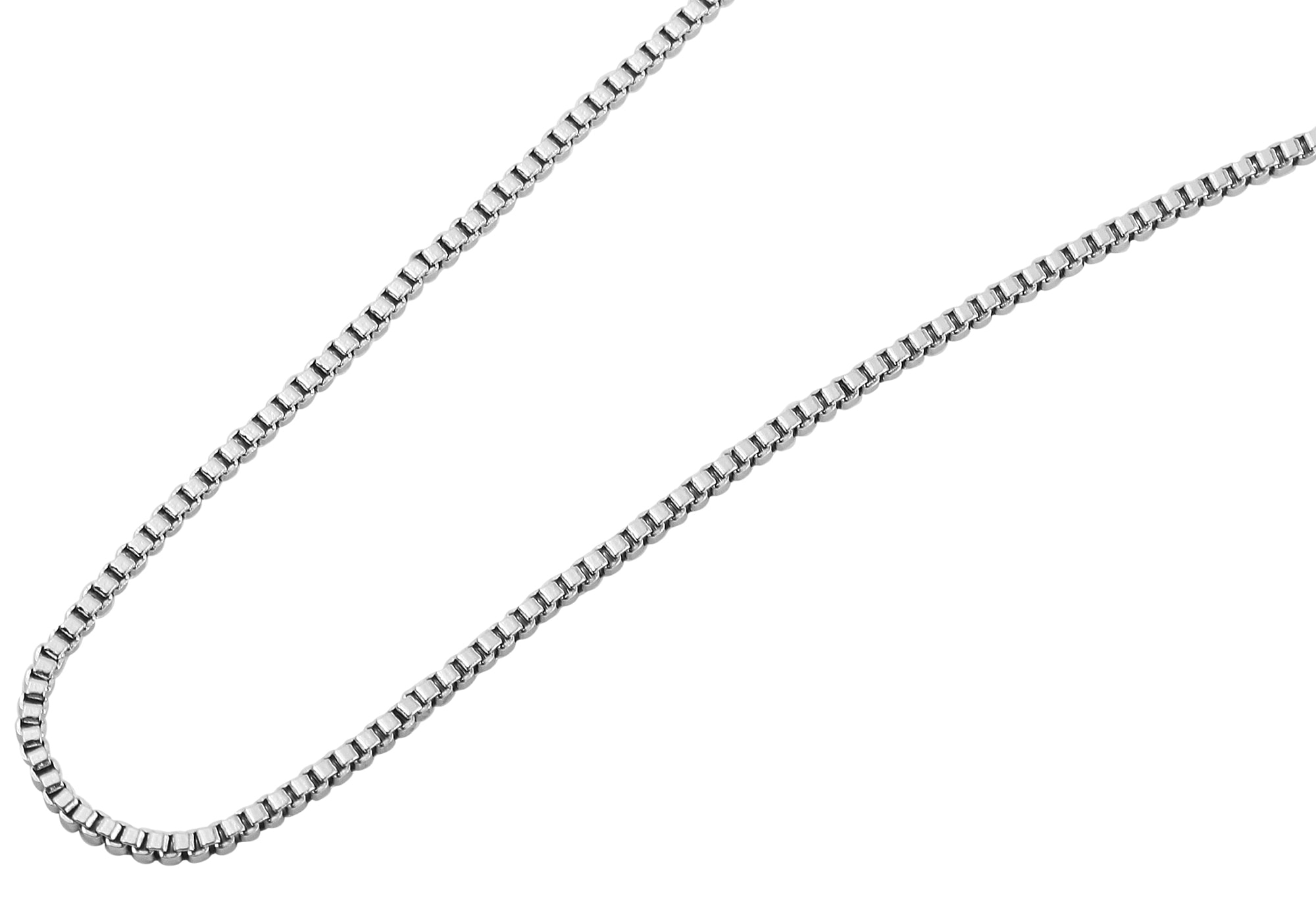 Adelia´s Gliederkette »Damen Halskette ¿ Venezianerkette aus Edelstahl«