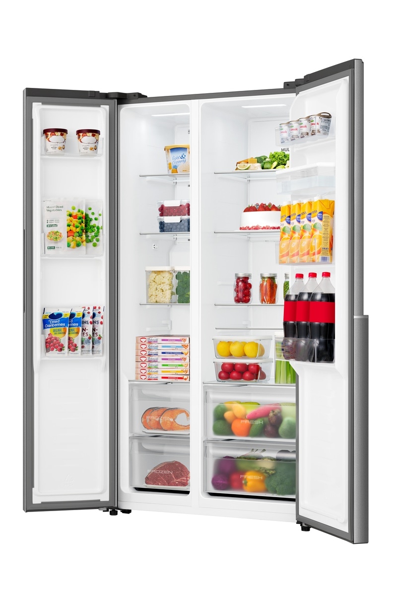 GORENJE Side-by-Side »NRS917E41XWD« 178,6 cm hoch 91,1 cm breit MultiAirFlow-System