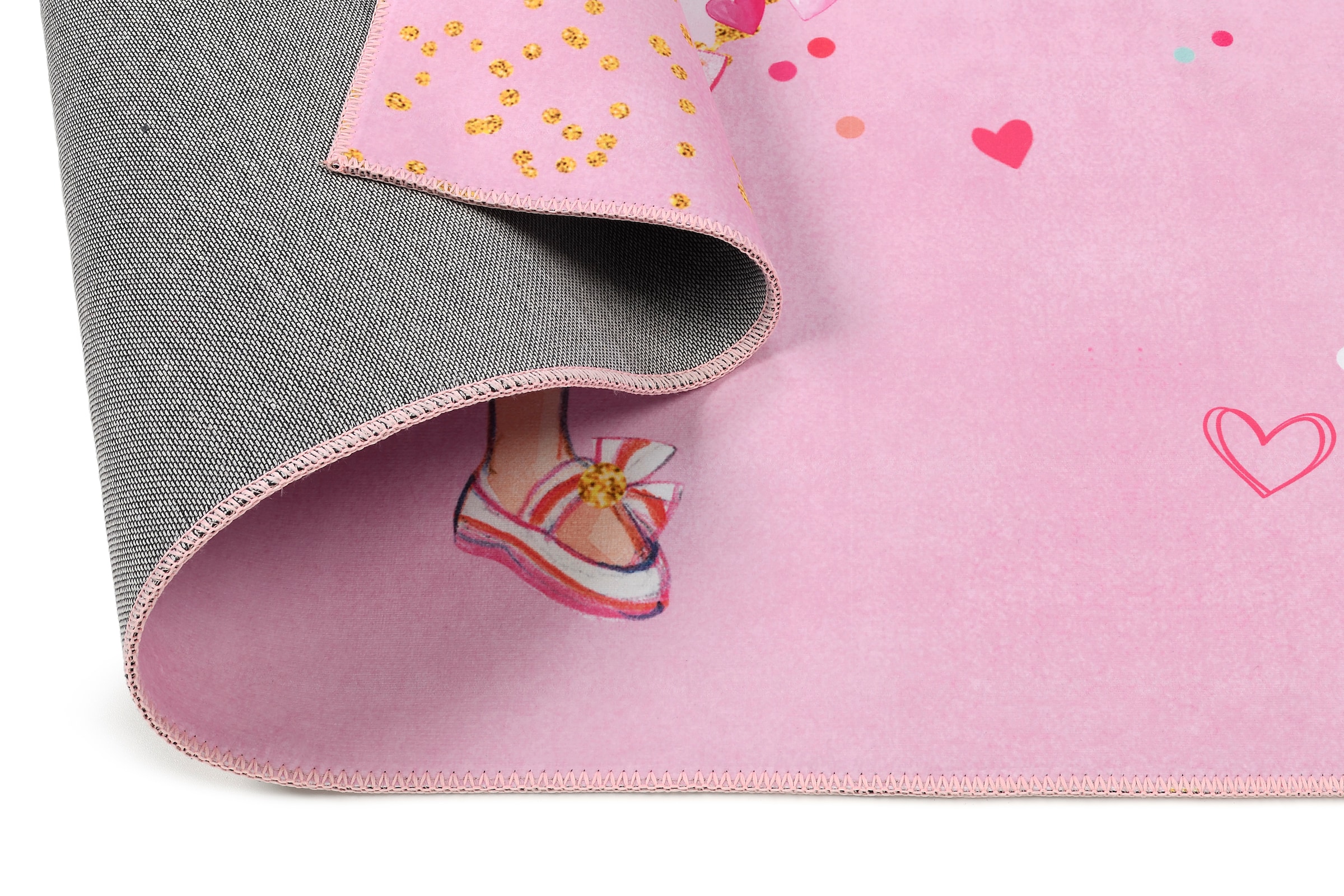 Prinzessin Lillifee Kinderteppich »Lillifee LI-130«, rechteckig, 6 mm Höhe, niedliches Kinder Motiv, Fee, Kinderzimmer