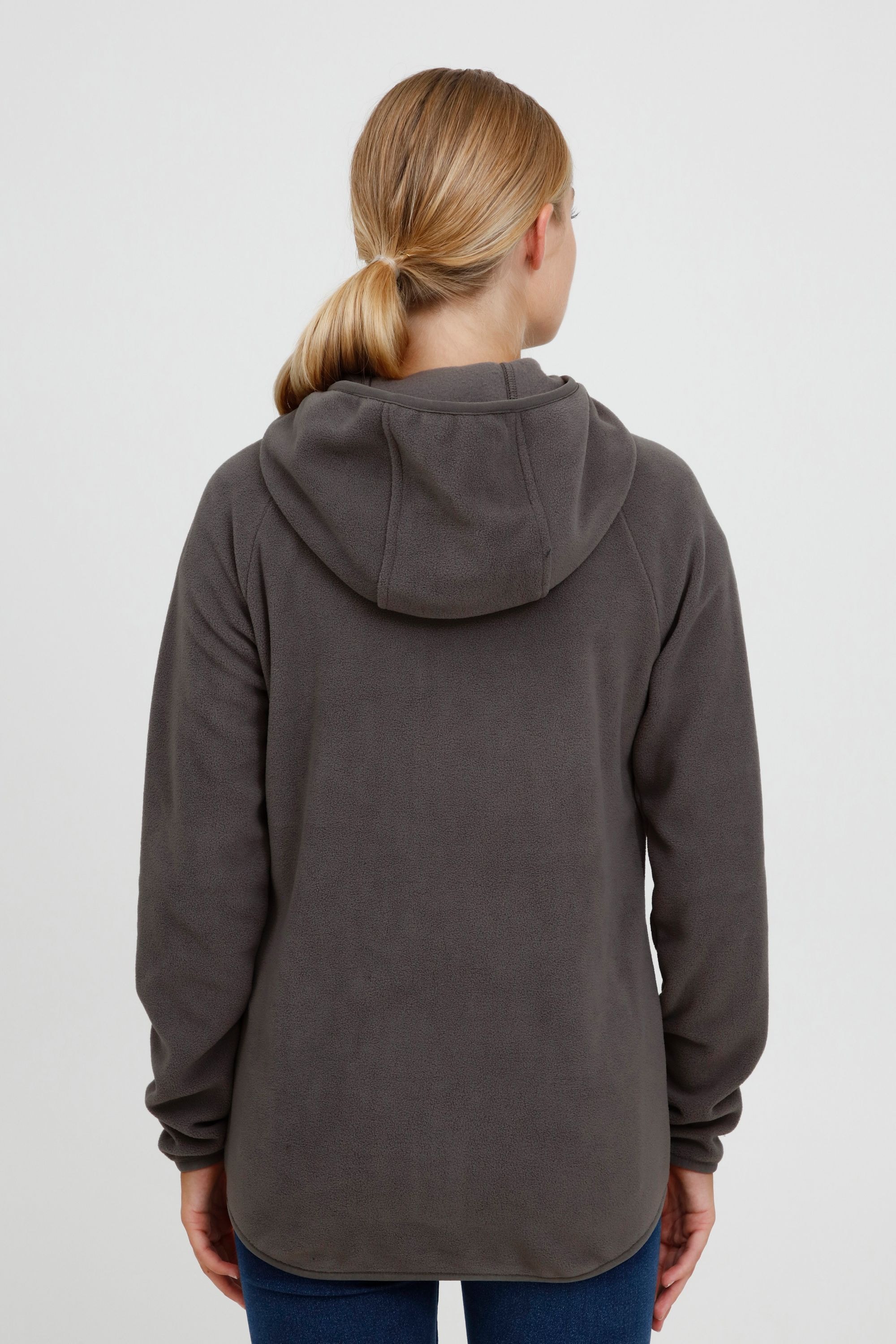 OXMO Fleecejacke »Fleecejacke OXFinja«, mit Kapuze