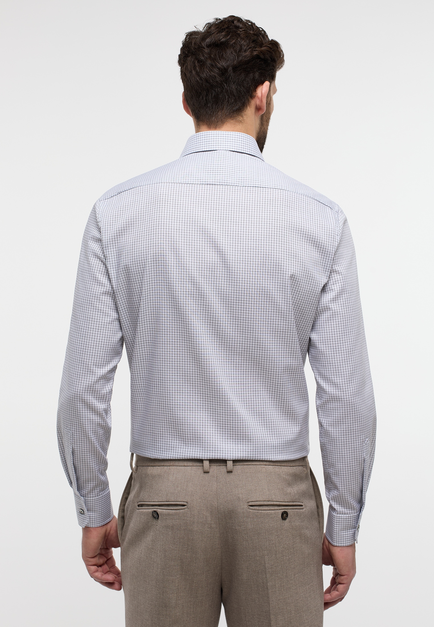 Eterna Langarmhemd »MODERN FIT«, NON IRON (bügelfrei)