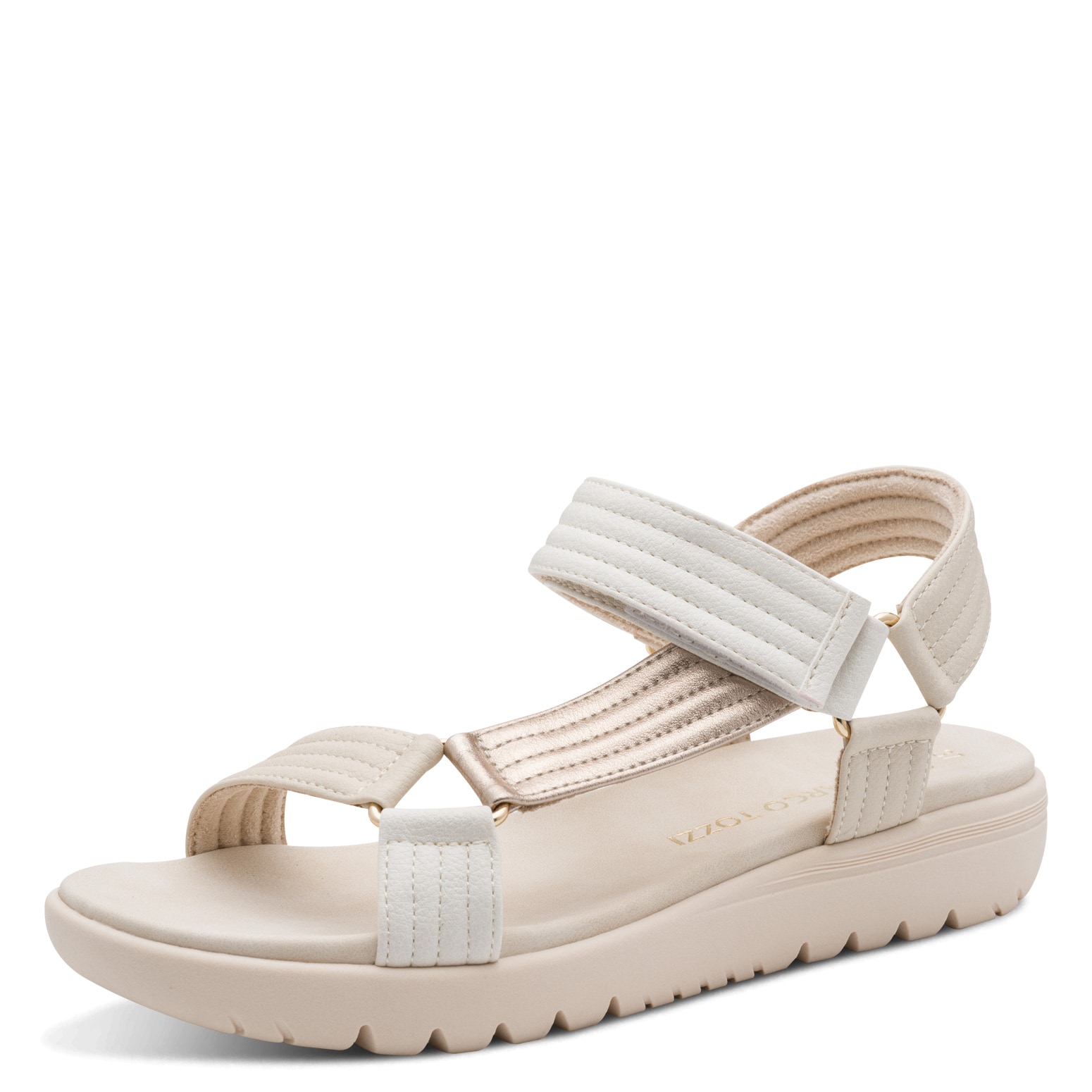 MARCO TOZZI Riemchensandale  Plateau, Sandalette in veganer Verarbeitung