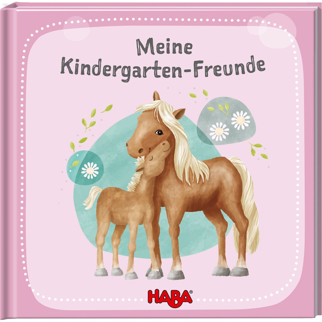 Haba Buch »Freundebuch Pferde Meine Kindergarten-Freunde«