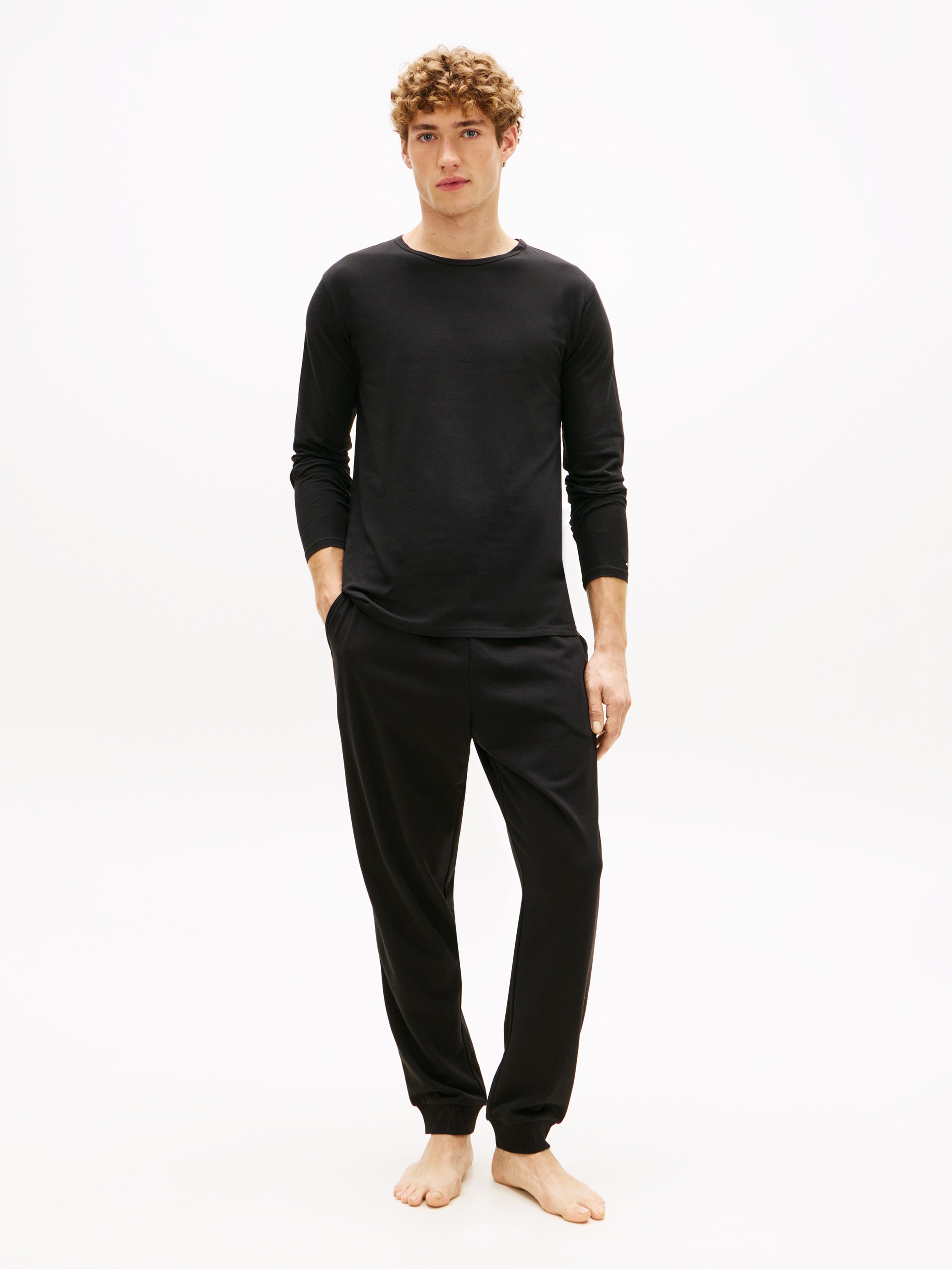 Tommy Hilfiger Underwear T-Shirt »3P LS Tee« Packung, 3er-Pack,  mit Markenlabel