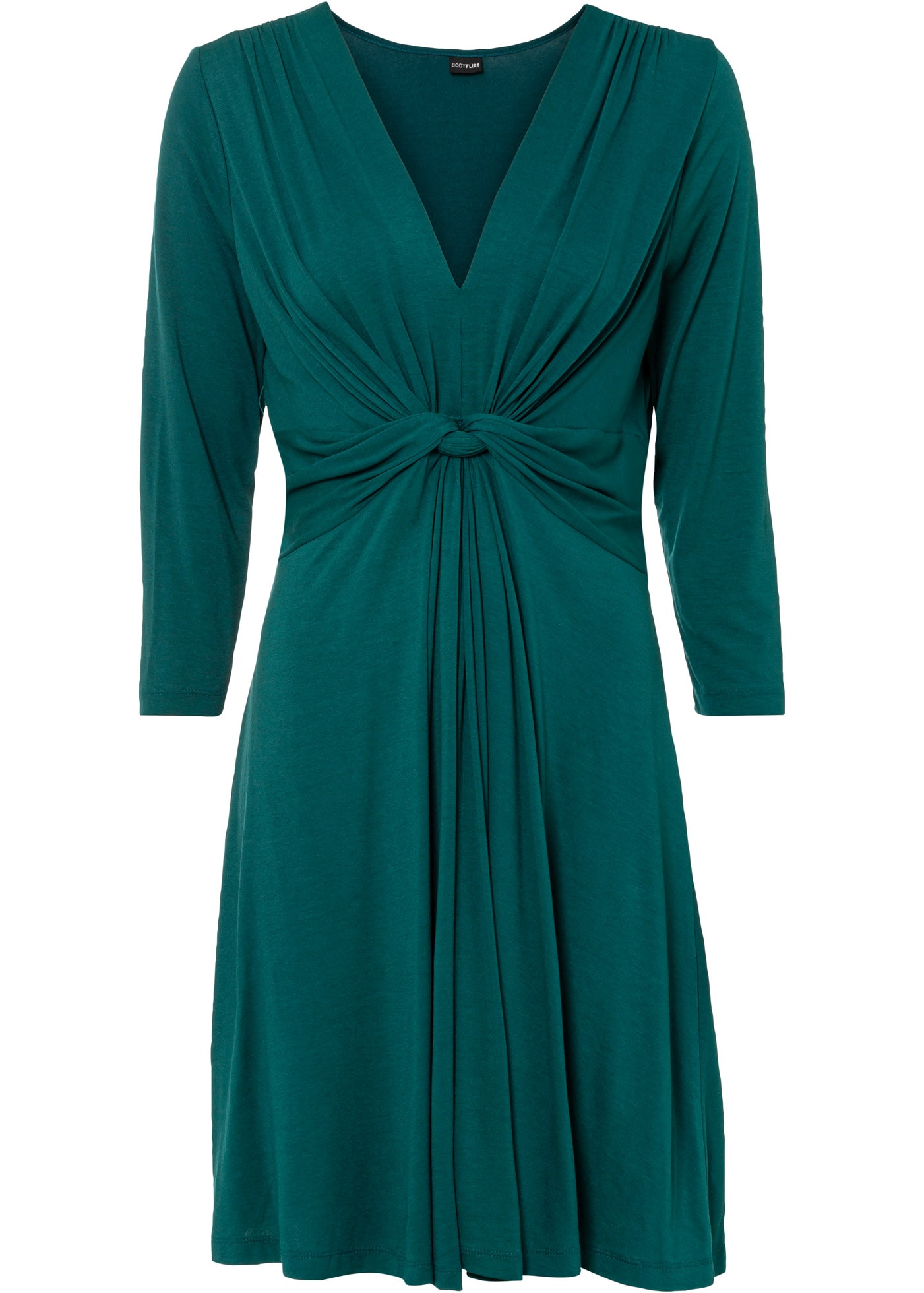 bonprix Jerseykleid »Jerseykleid in fließendem Viskose-Mix« Jerseykleid in fließendem Viskose-Mix