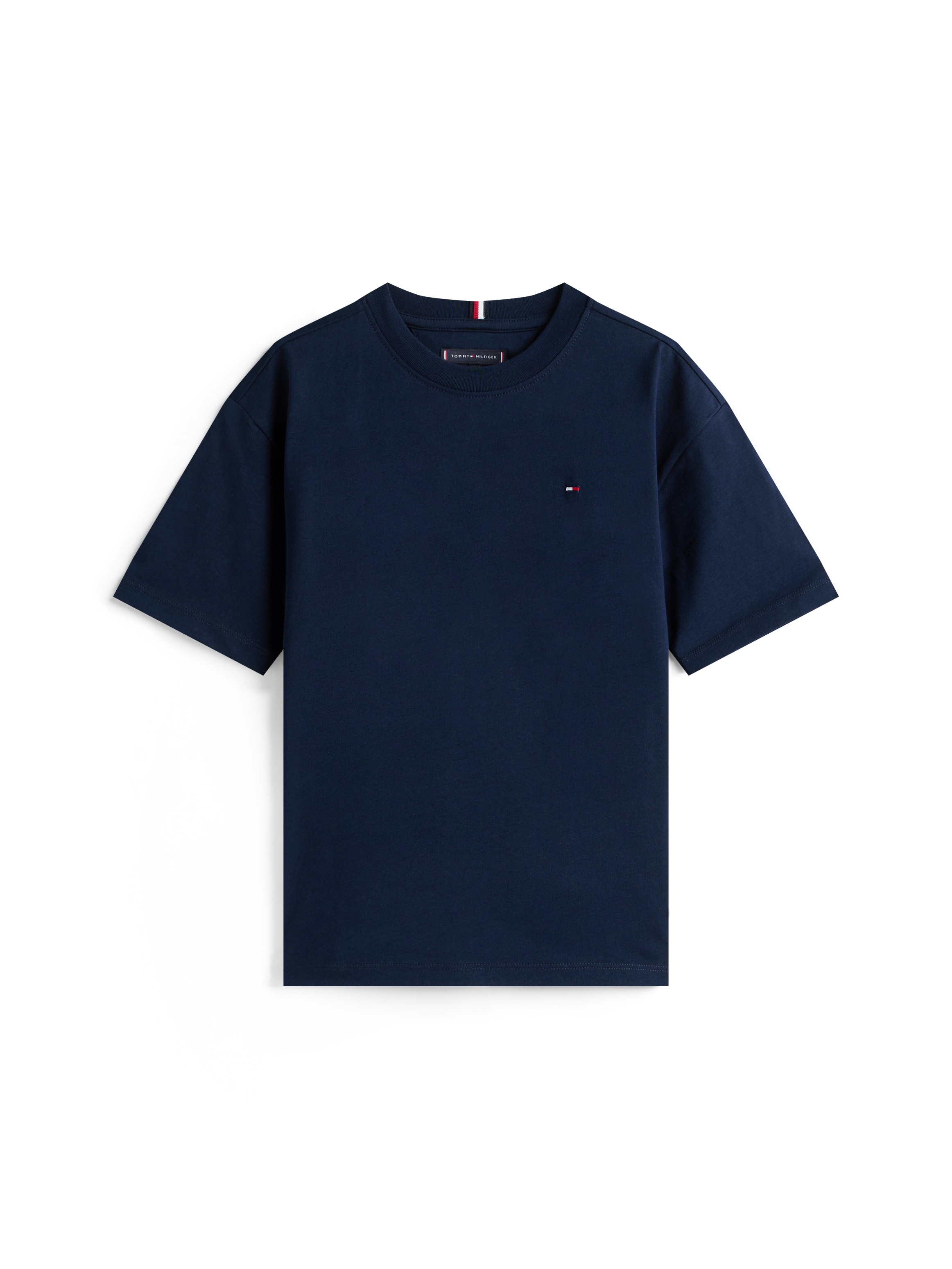 Tommy Hilfiger T-Shirt »ESSENTIAL ARCHIVE FIT TEE SS« Kinder bis 16 Jahre, Rundhals, Logostickerei