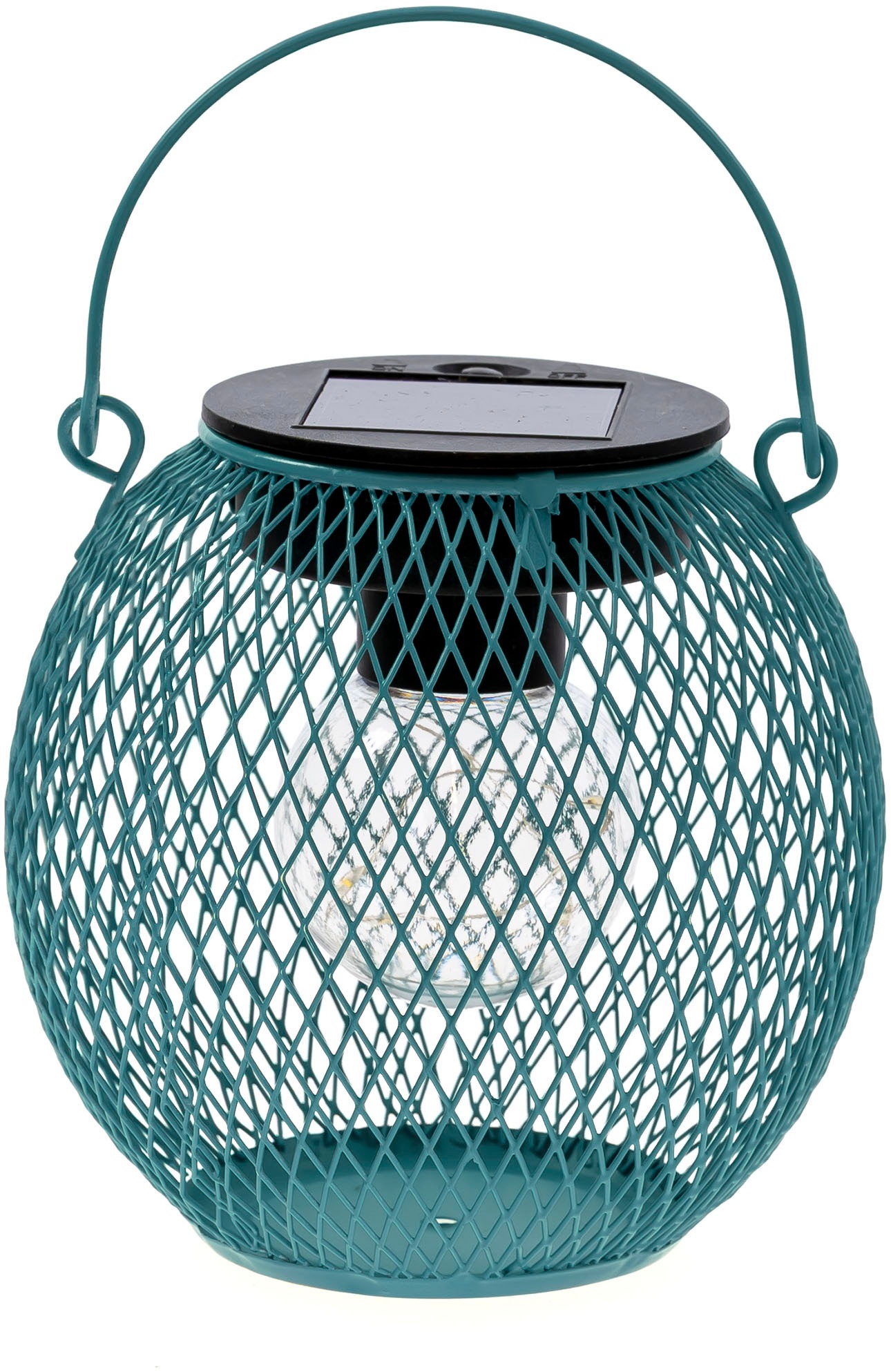 OTTO home LED Solarleuchte »Aaddis, LED-Metalllaterne, 3er Set« LED-Modul 3 Stk. Warmweiß einzeln positionierbar