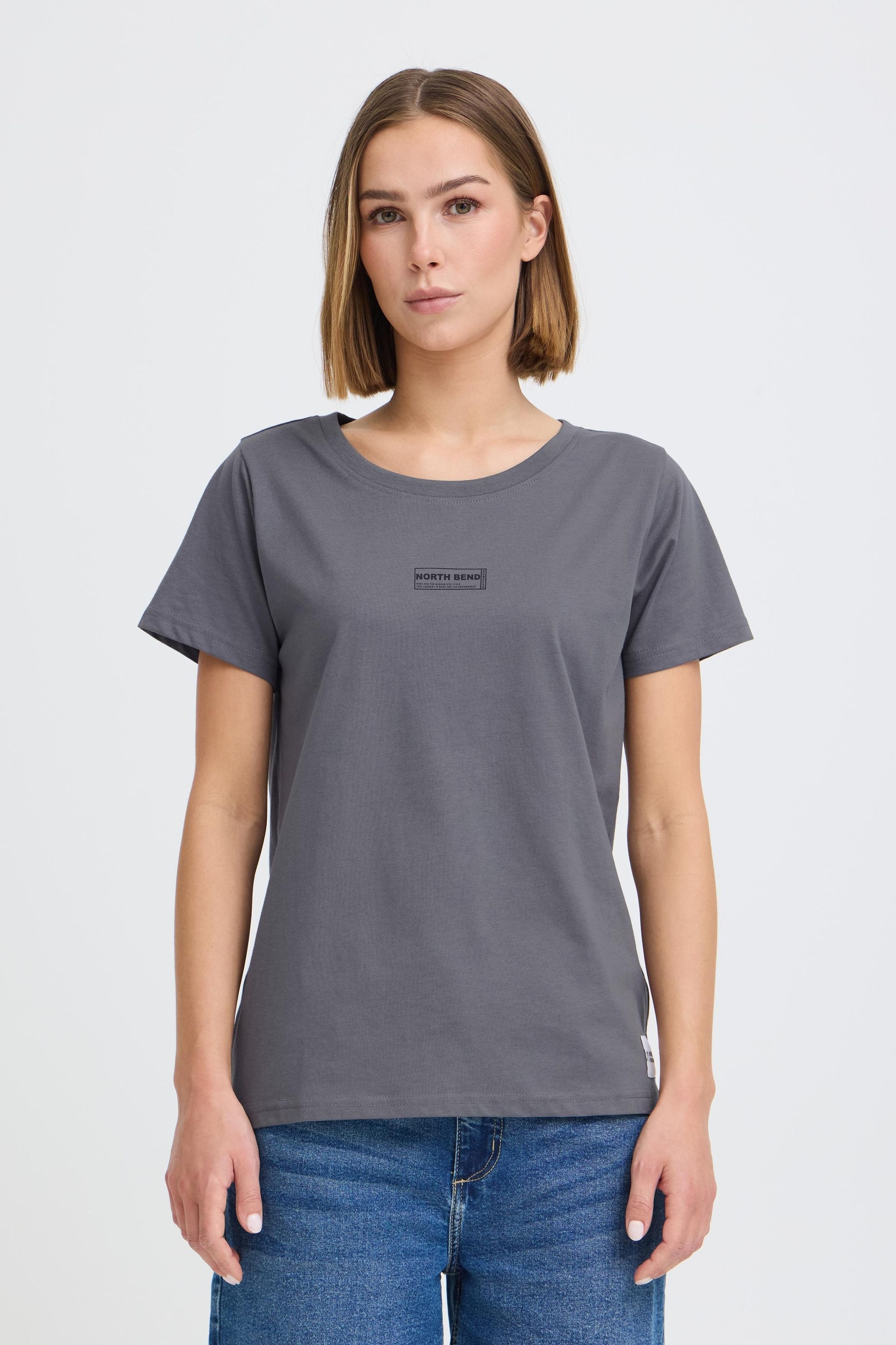 North Bend Rundhalsshirt »Rundhalsshirt NBKunt«