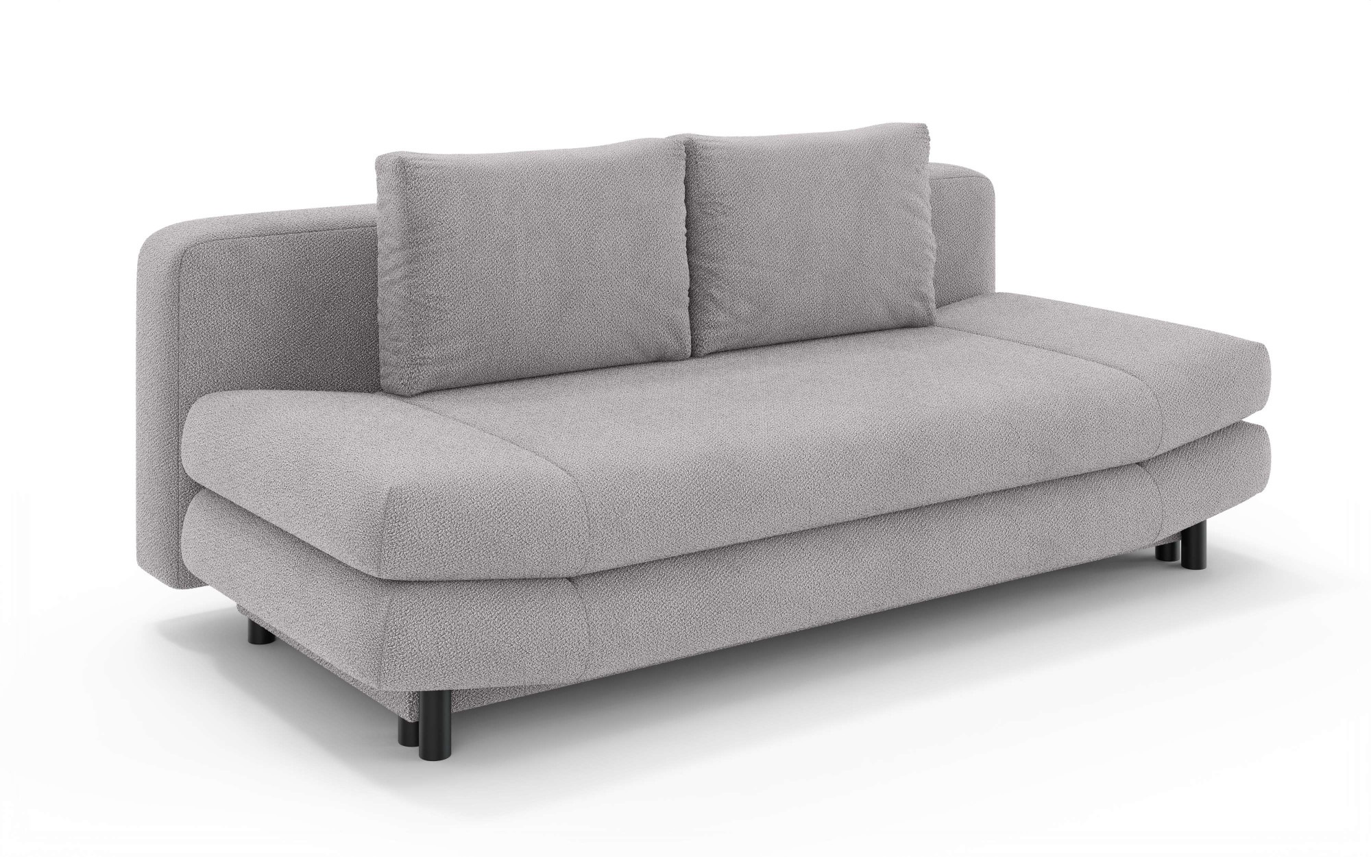 Home affaire 3-Sitzer »LENNARA Schlafsofa mit Bettkasten, Maße B/T/H: 209/96/86 cm«, Sofa mit Wellenunterfederung, hoher Sitzkomfort