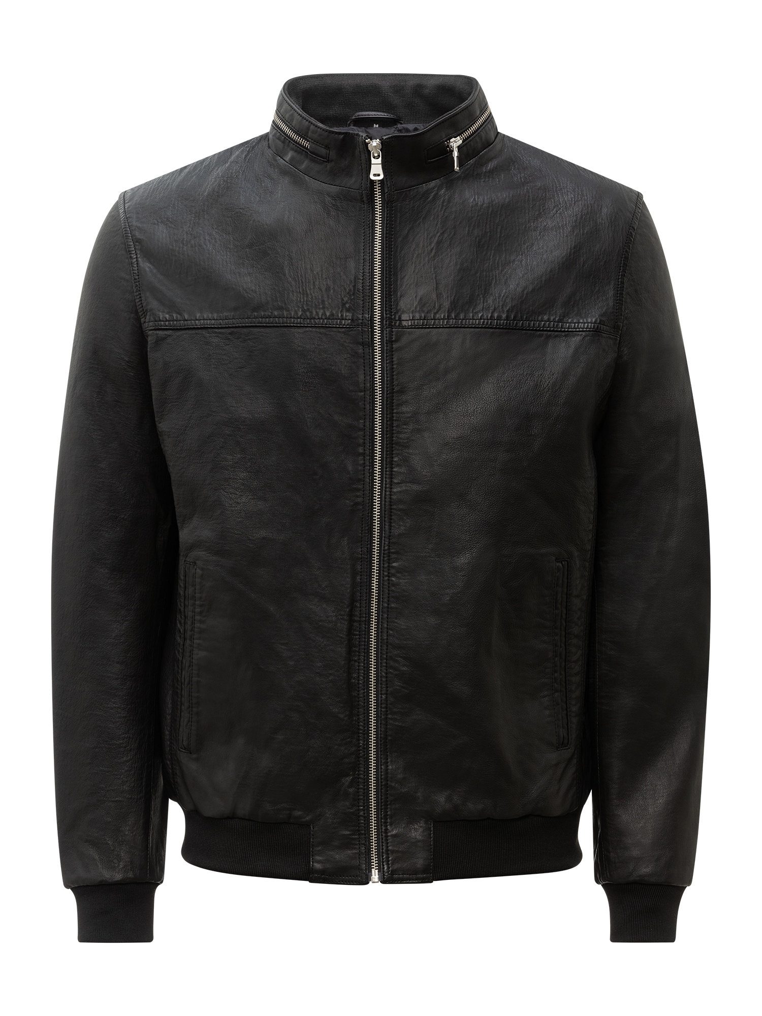 RICANO Blouson »Lederjacke Marlon« ohne Kapuze Handgefertigt aus echtem Leder