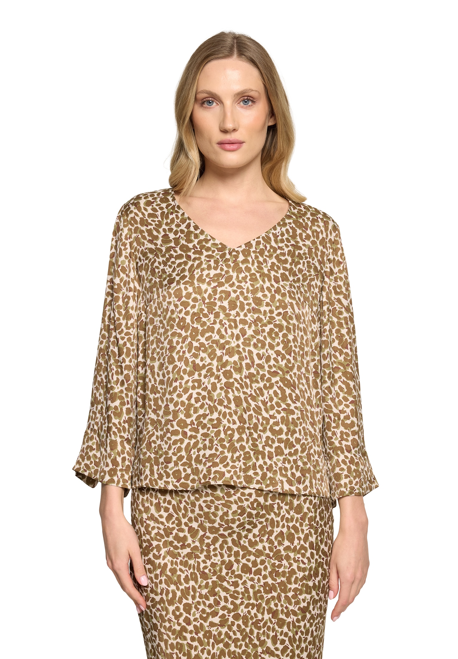 Betty Barclay Schlupfbluse »Schlupfbluse mit Leoprint«