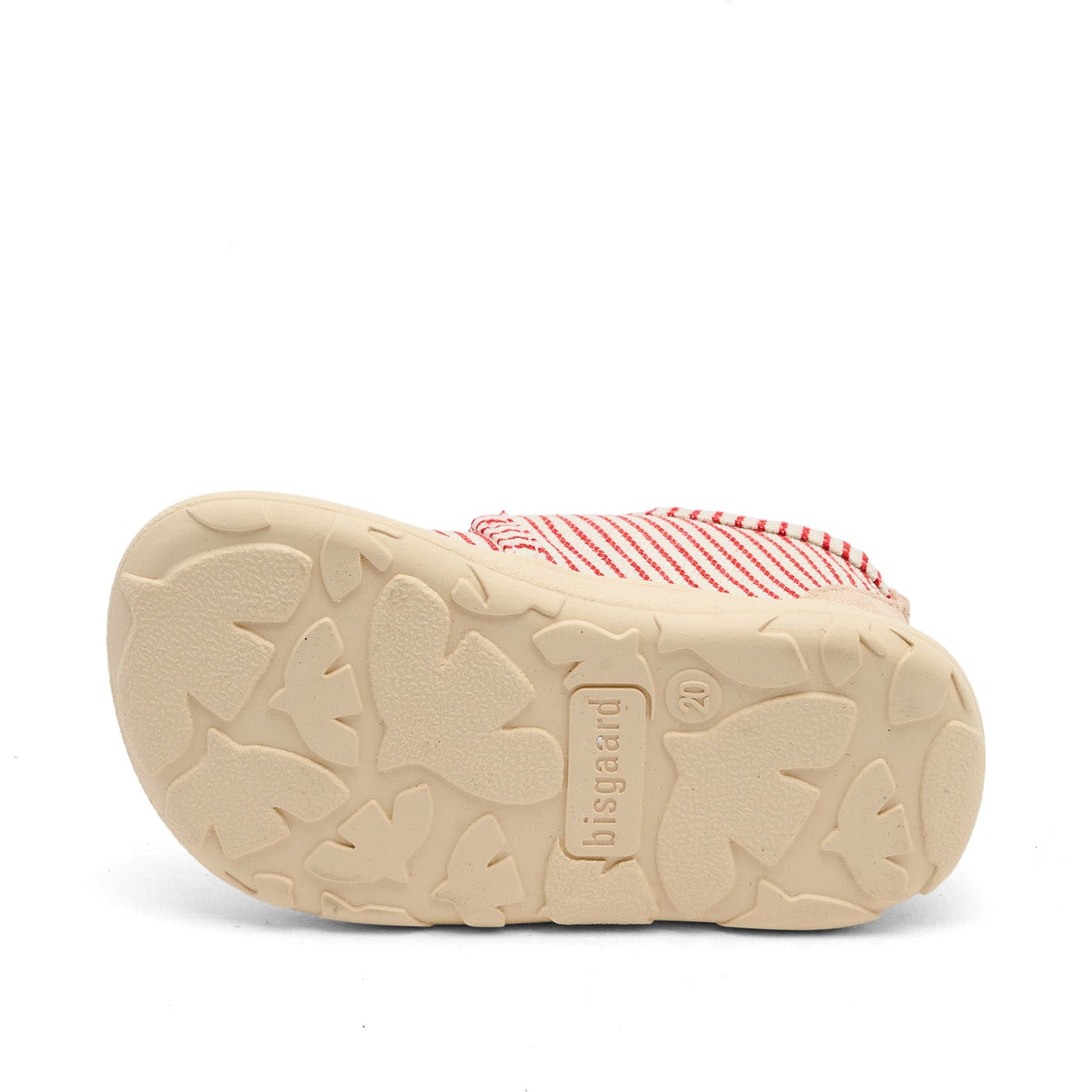 Bisgaard Hausschuh »barefoot basic«  Klettschuh mit Stickerei, Größenschablone zum Download