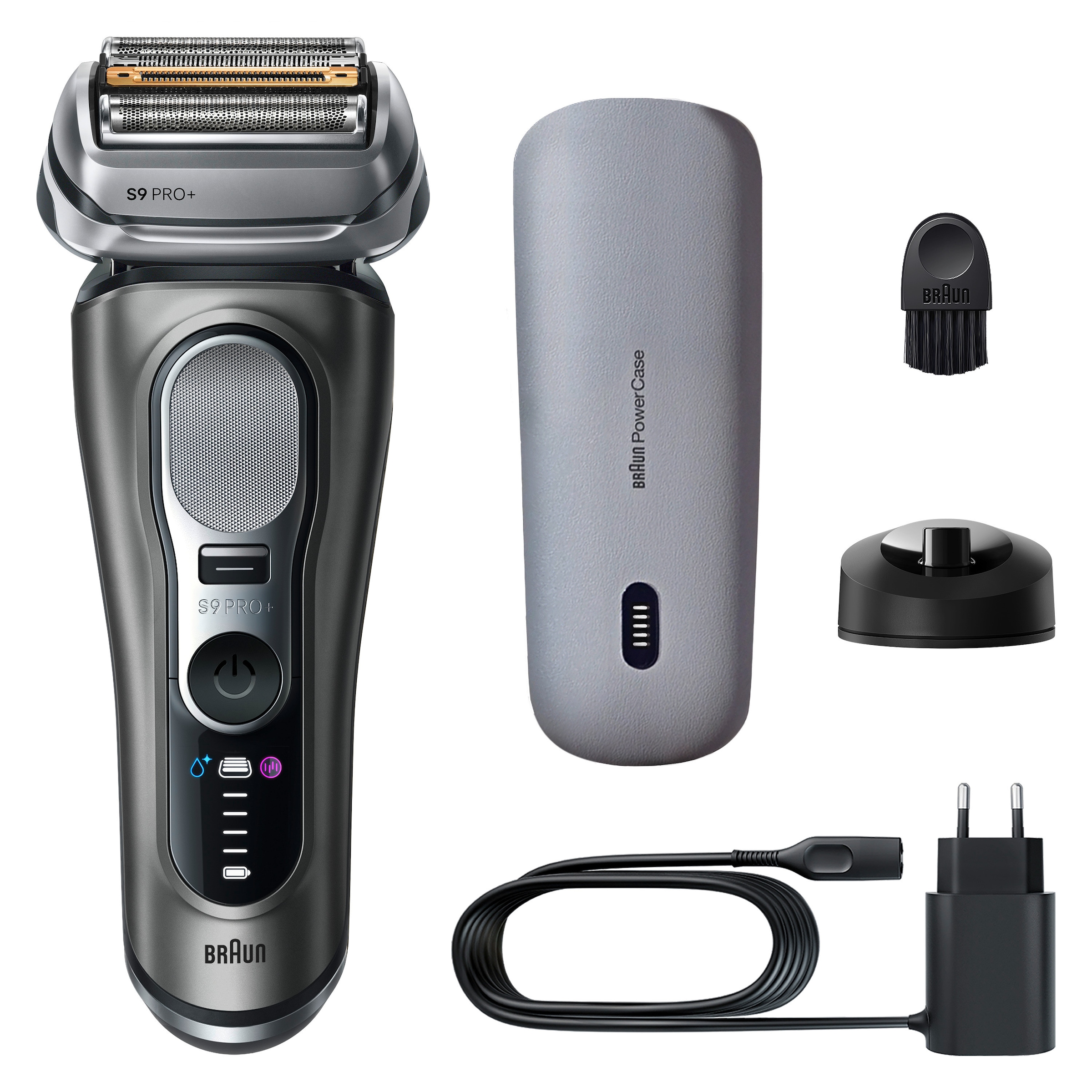 Braun Elektrorasierer »Series 9 9625s« integrierter Präzisionstrimmer Pro-SensoAdapt, 5+1 ultradünne Präzisionsklingen, Ladeetui