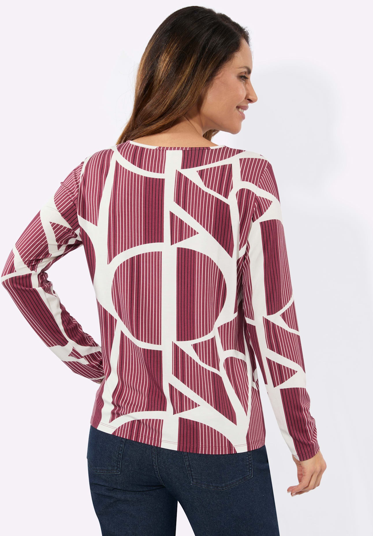 Inspirationen Rundhalsshirt »Druck-Shirt« 1