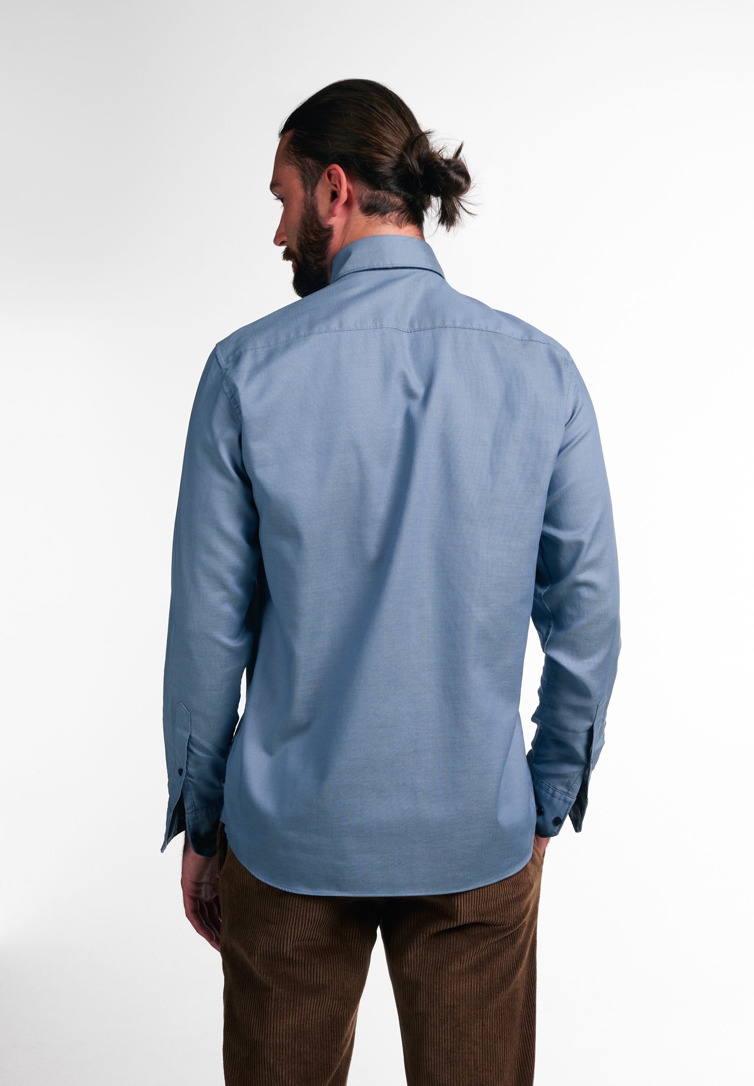 Eterna Langarmhemd »REGULAR FIT« EASY IRON (bügelleicht)