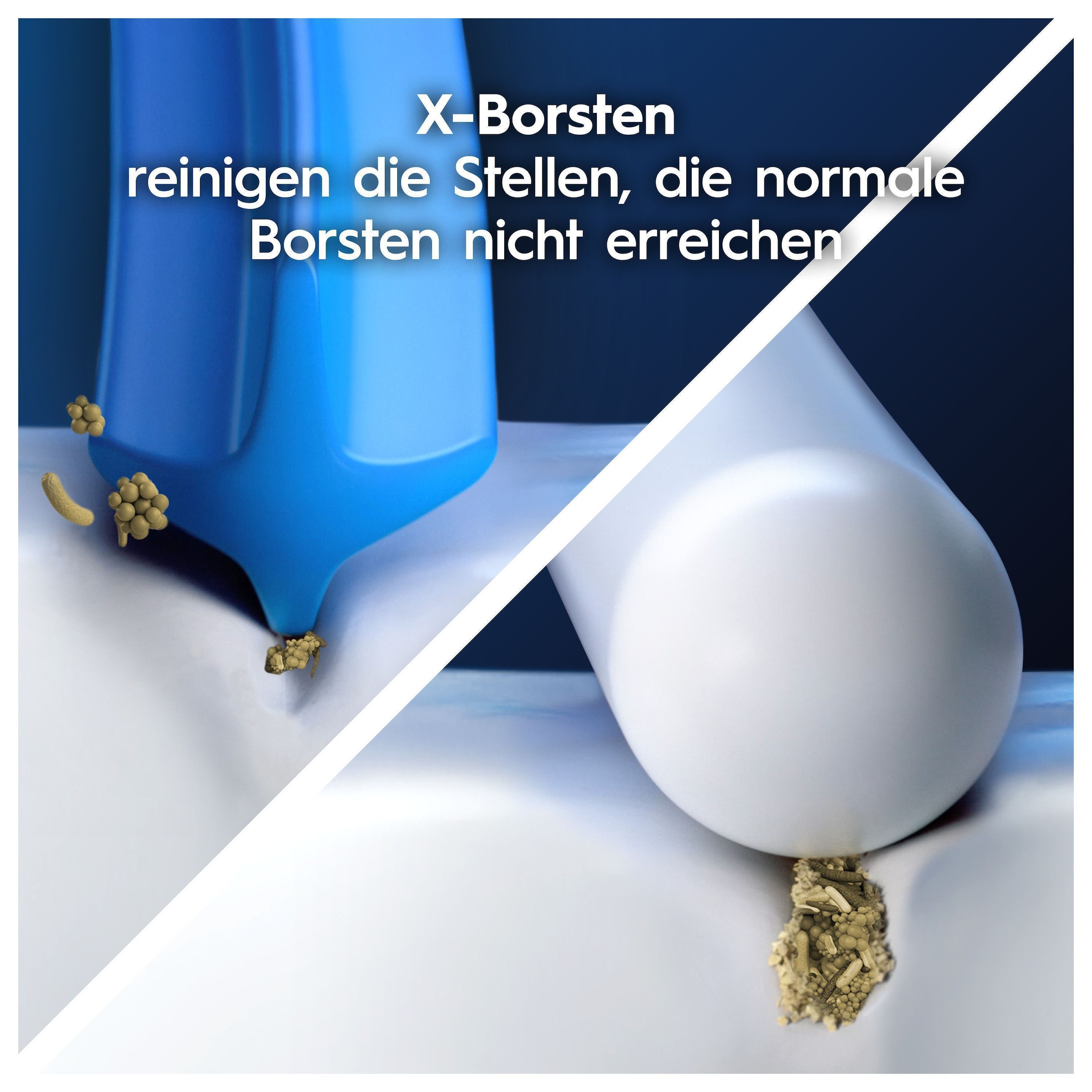 Oral-B Aufsteckbürsten »Pro Precision Clean« X-förmige Borsten