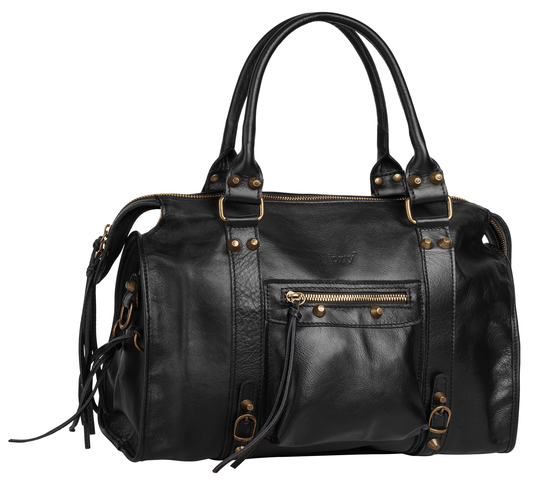forty° Shopper, echt Leder, Made in Italy